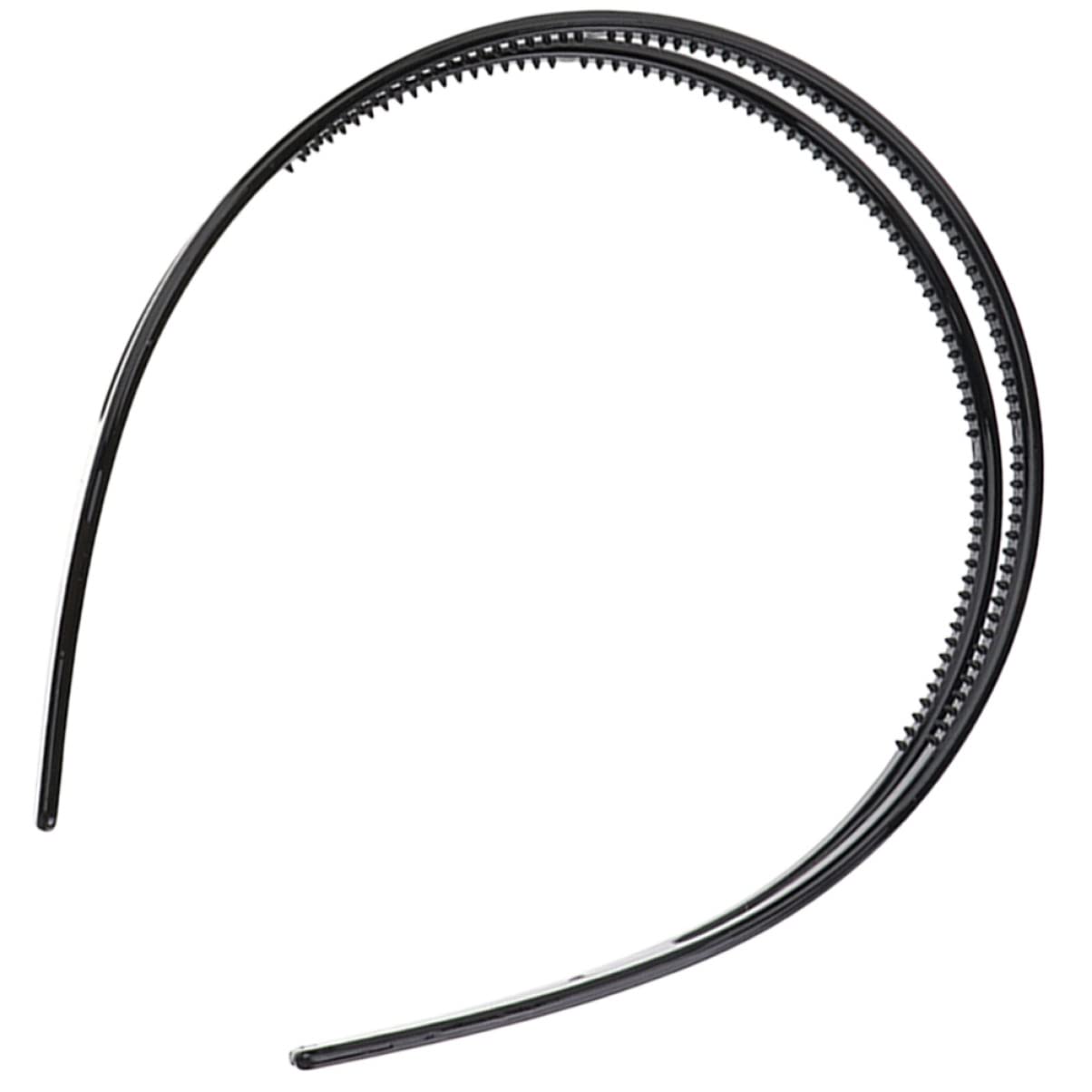 FRCOLOR Women's Crystal Headband - Elegant Bridal Hair Hoop & Yoga Headscarf - Durable Plastic Hair Accessory for Weddings, Yoga, and Fashion - Two-Tier Hair Adornment for Everyday Wear and Special Occasions