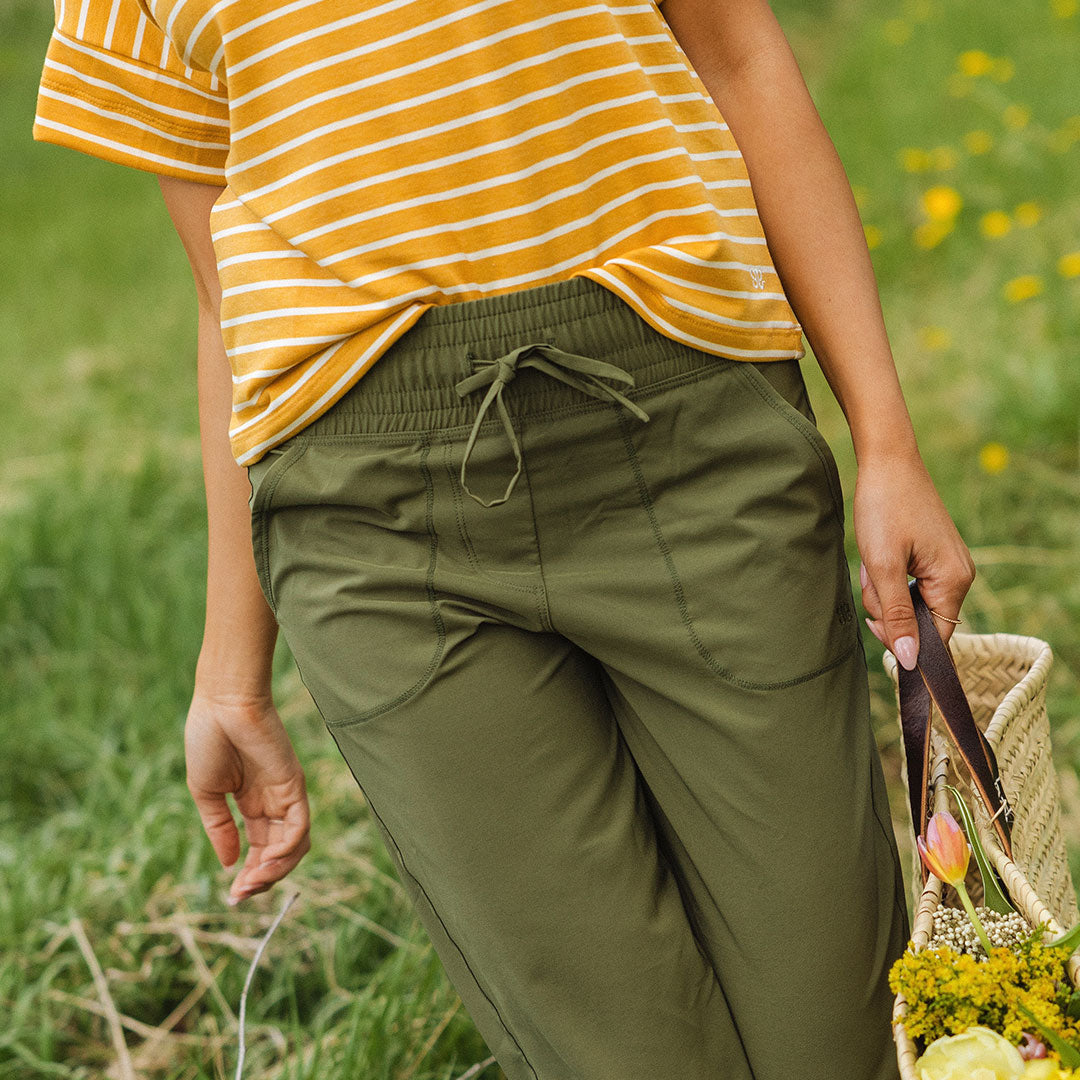 Comfortable Sage Green Destination Joggers for Women - Soft Lounge Pants for Yoga, Running & Casual Wear