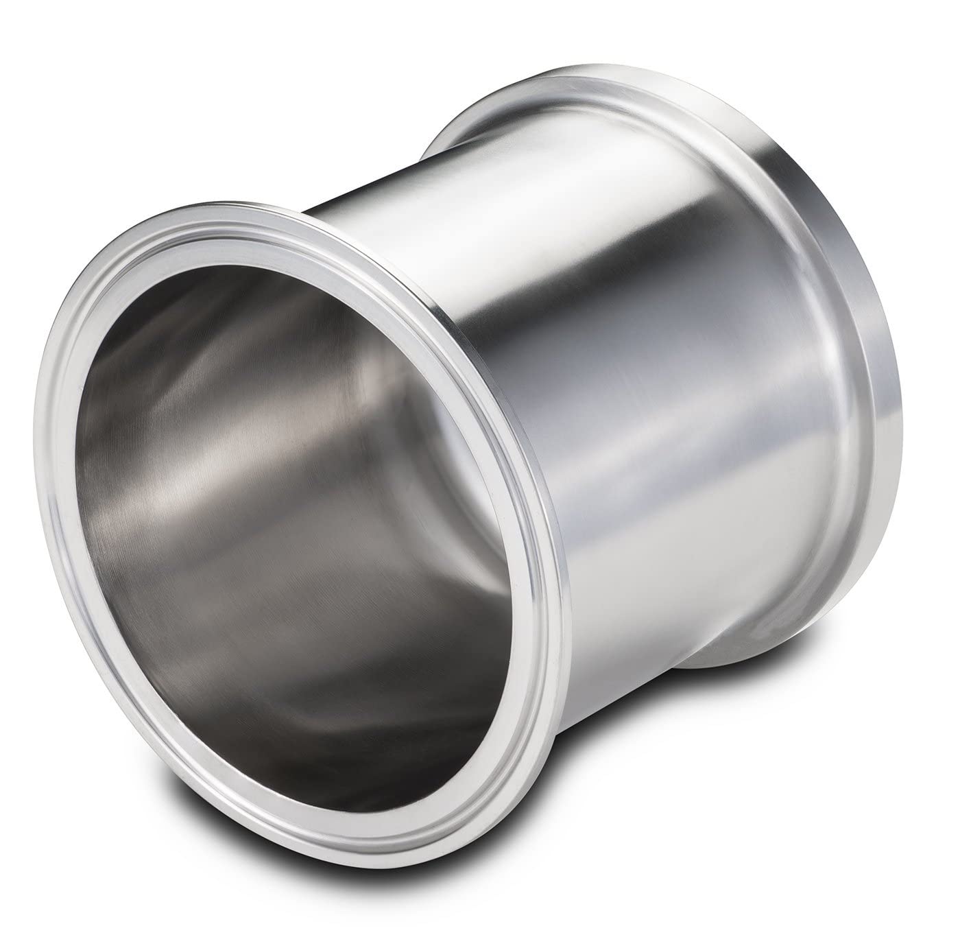 6-Inch X 6-Inch BVV Tri-Clamp Welded Bottom Base - Stainless Steel Sanitary Fitting for Brewing, Dairy & Food Processing Equipment
