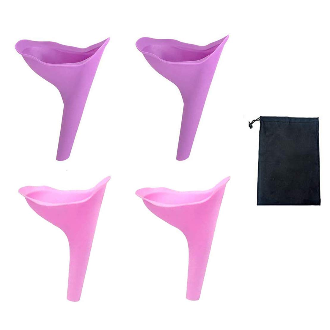 Portable Female Urination Device for Women - Reusable Travel Urinal Funnel for Camping, Hiking & Outdoor Adventures | Compact & Hygienic Toilet Solution