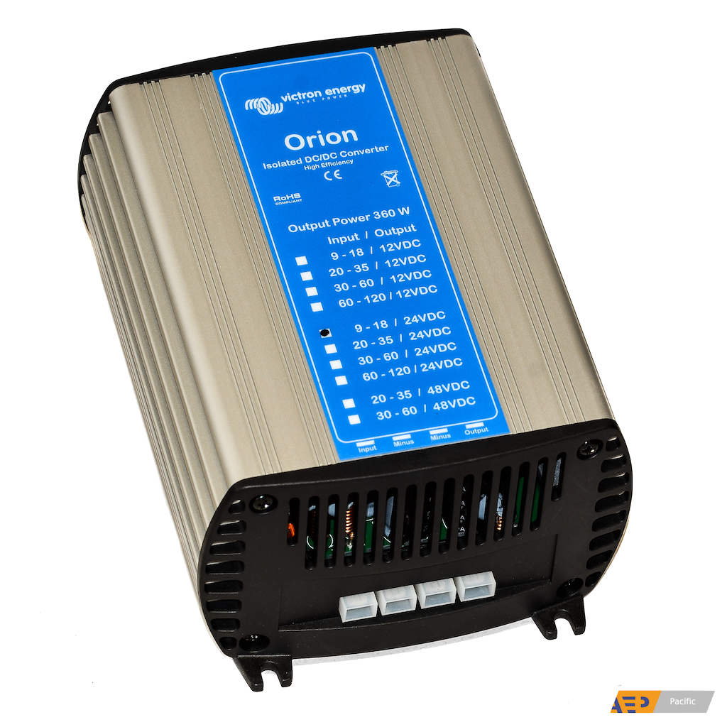 Orion 360W DC-DC Power Converter 12V to 24V Voltage Step Up - Perfect for RVs, Boats, and Off-Grid Solar Systems