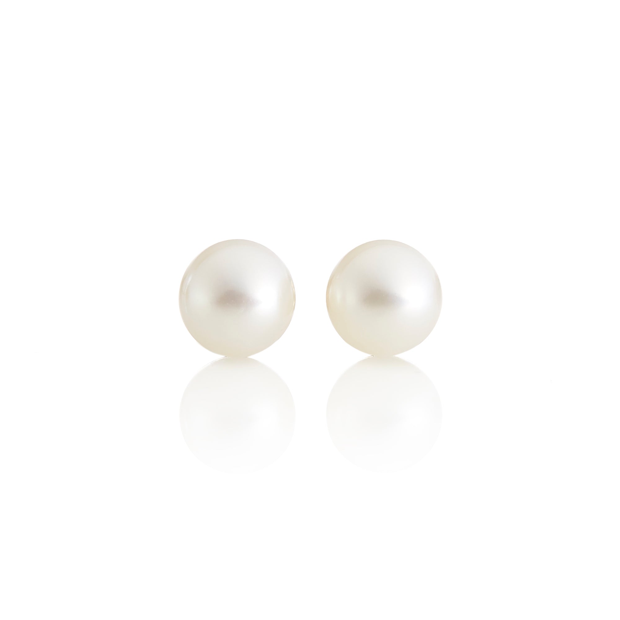 5mm White Pearl Earrings for Women - Classic Stud Earrings for Everyday Wear, Gift, Wedding & Special Occasions