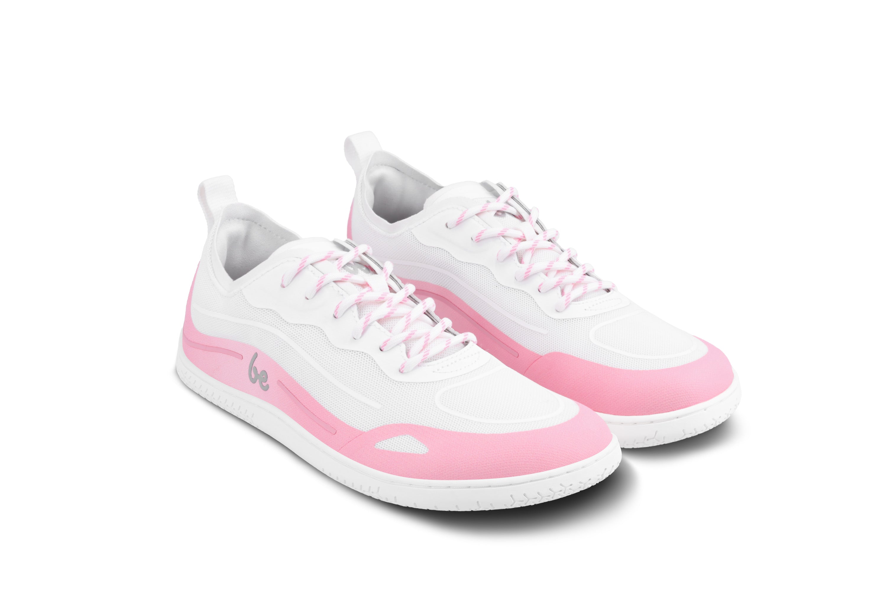 Barefoot Sneakers for Women - Be Lenka Velocity Light Pink | Minimalist Running Shoes for Natural Movement & Gym Workouts