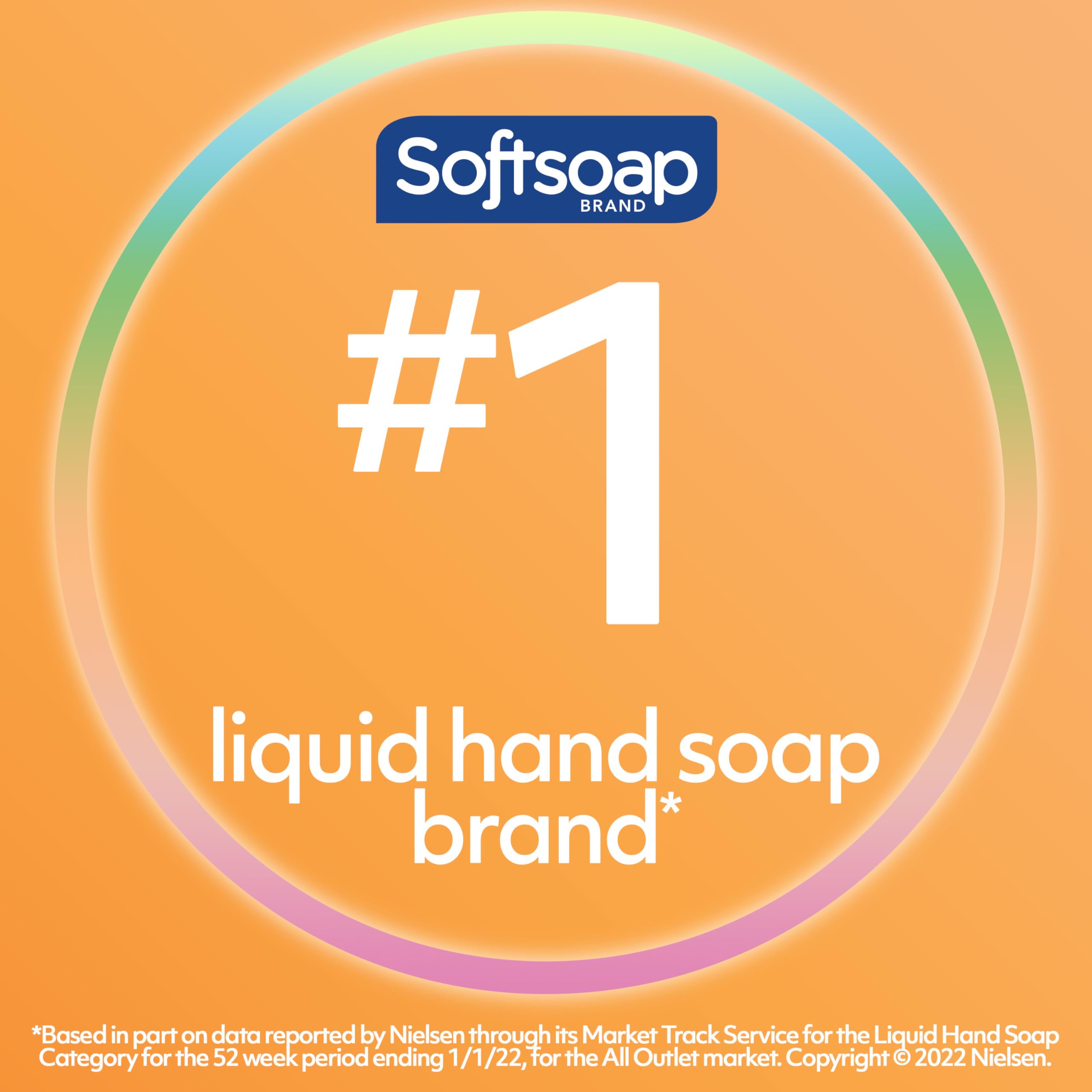Softsoap Pomegranate & Mango Body Wash 20oz (4-Pack) & Antibacterial Liquid Hand Soap Crisp Clean 11.25oz (6-Pack) - Refreshing Shower Gel & Moisturizing Hand Wash for Bathroom, Kitchen & Daily Hygiene