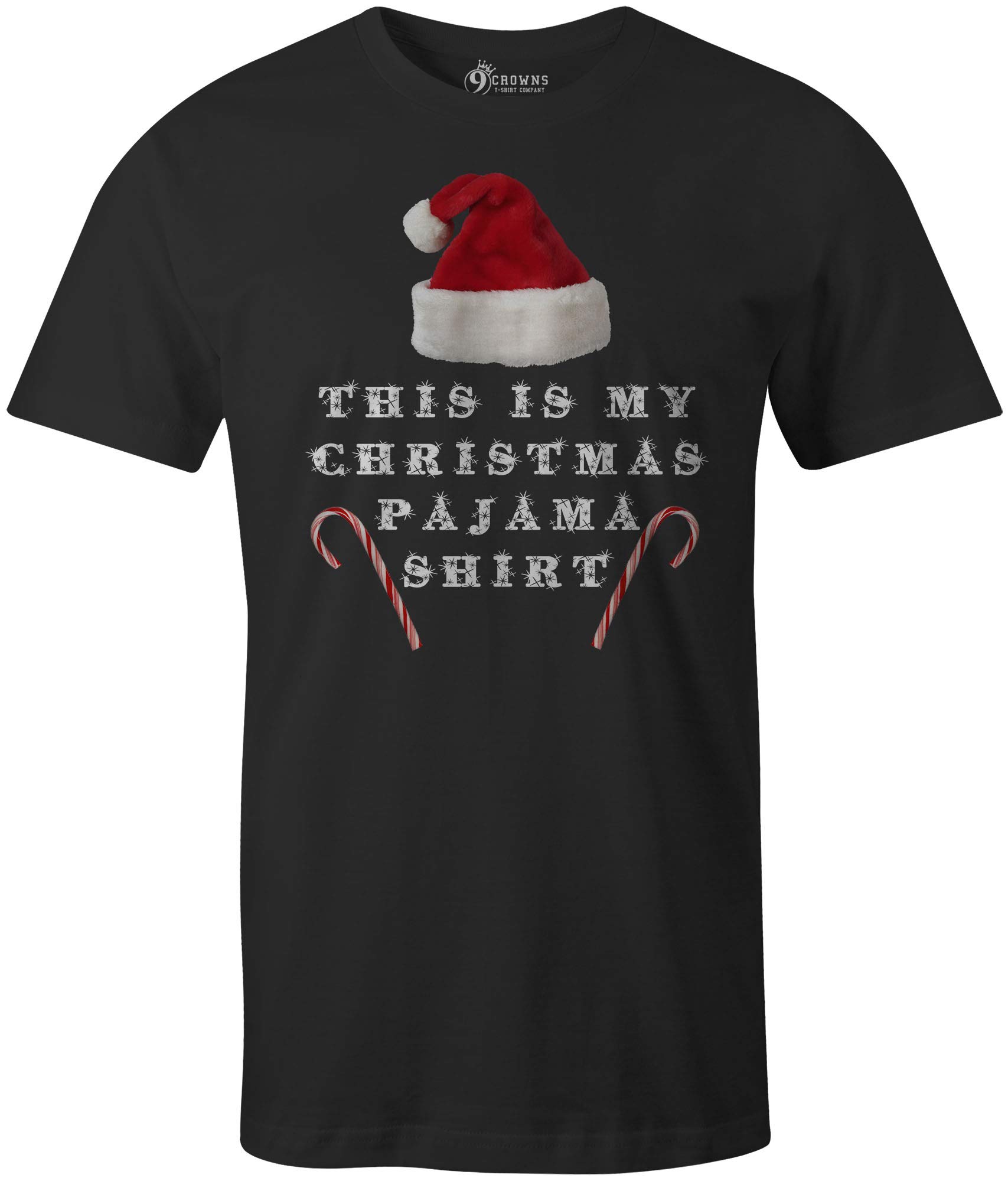9 Crowns Ugly Christmas Sweater Party T-Shirt - Funny Holiday Let's Party Tee for Xmas Festive Gatherings & Family Reunions