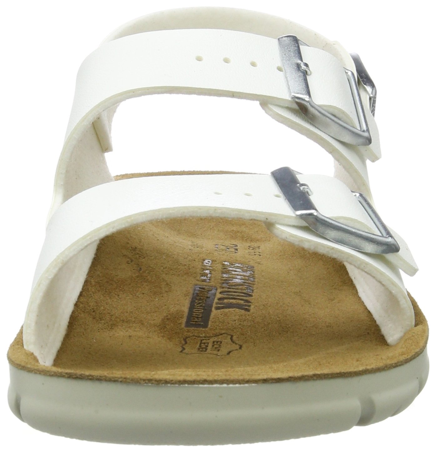 Birkenstock Men's Kano White Synthetic Sandals Size 44 EU (Men's US 11) - Comfortable Summer Casual Shoes for Beach, Walking & Outdoor Activities - Model R 500761