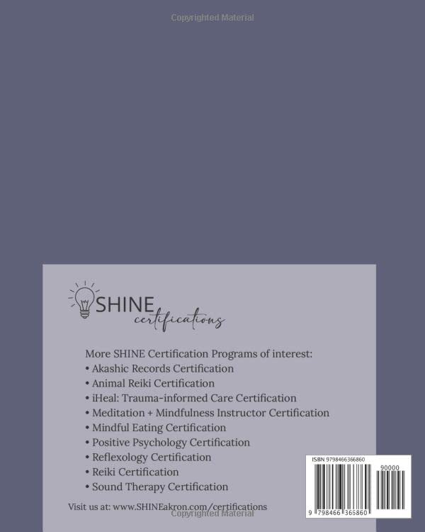 SHINE's Restorative Yoga Level One Certification Manual - Professional Yoga Instructor Training Guide for Deep Relaxation & Healing | Perfect for Yoga Studios, Teacher Training & Self-Practice