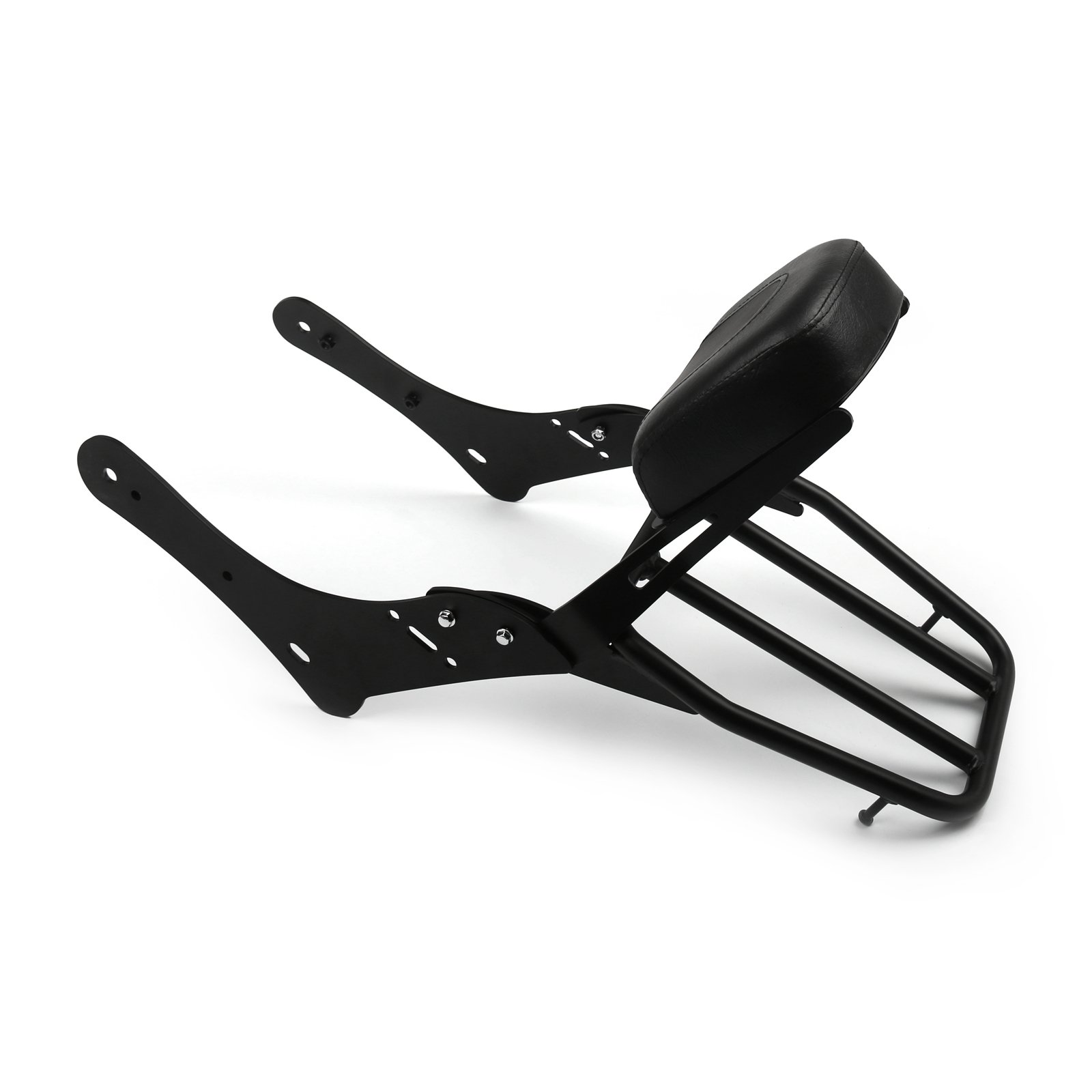 Kawasaki Vulcan S 650 VN650 Sissy Bar Backrest with Luggage Rack (2015-2020) - Comfortable Passenger Support & Cargo Storage for Long Rides & Road Trips