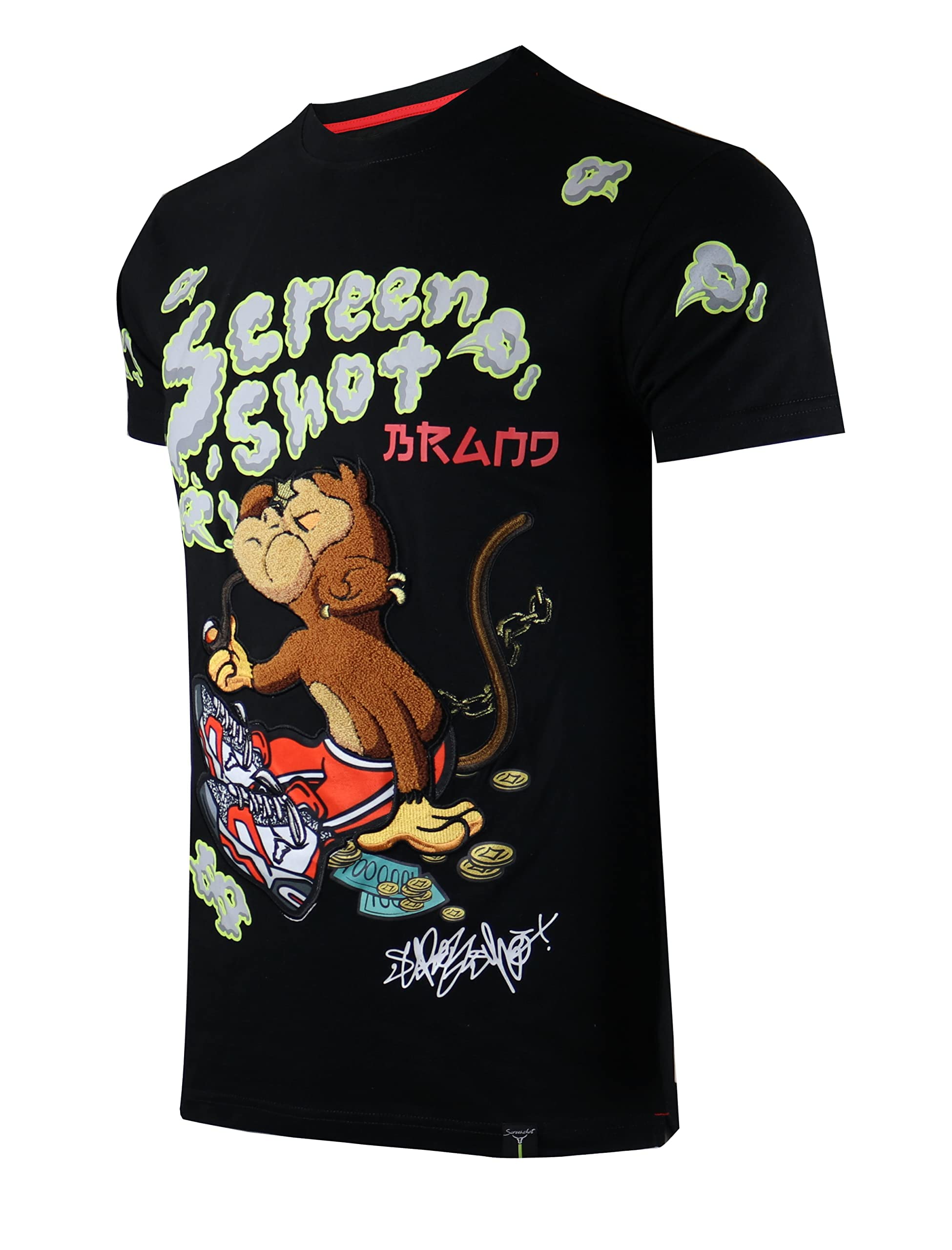 Premium Men's Hipster Hip-Hop Graphic Tees - Trendy Urban Streetwear T-Shirts | NYC Fashion Designer Style for Casual Wear & Street Style Outfits