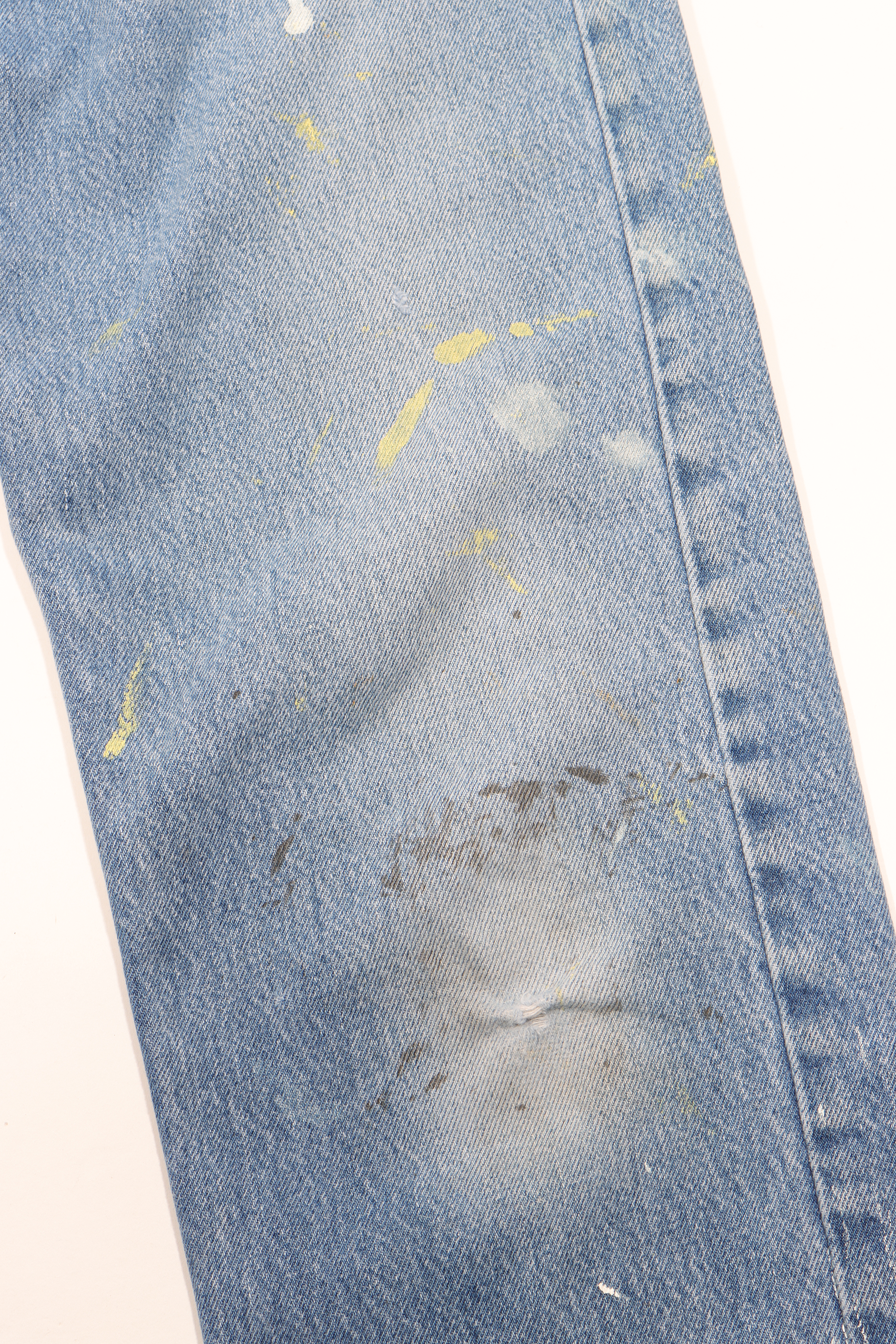 Vintage 1990s Levi's 501 Original Fit Painter Jeans - Classic Denim Pants for Men, Retro Workwear & Casual Style