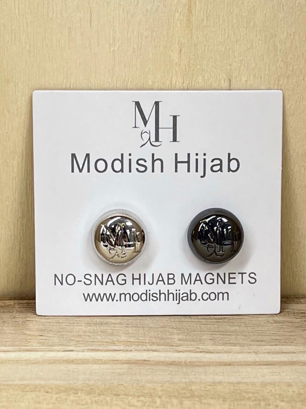Stylish Hijab Magnet Pins - Metallic Combo Set for Secure & Comfortable Wear - Perfect for Daily Use, Work, and Special Occasions