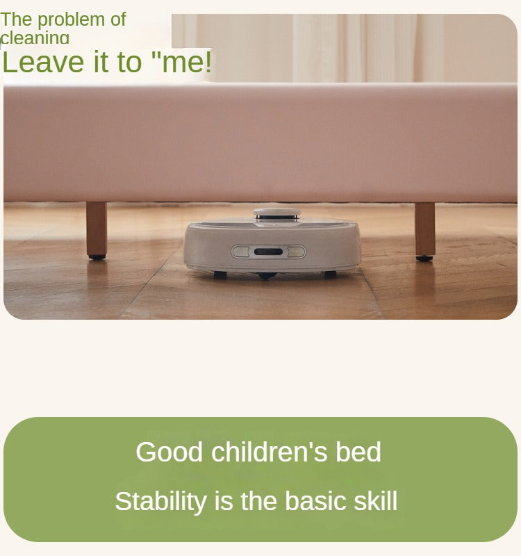 Organic Leather Kids Soft Cloud Bed - Ultra Comfortable & Hypoallergenic Toddler Bed for Nursery, Bedroom, or Playroom - Perfect for Relaxation & Sweet Dreams