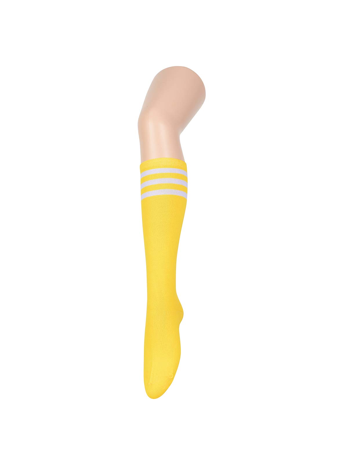 Century Star Women's Knee High Compression Socks - Athletic Running & Casual Wear - Triple Stripe Design - Moisture Wicking & Arch Support (Perfect for Running, Yoga, Nursing & Everyday Comfort)