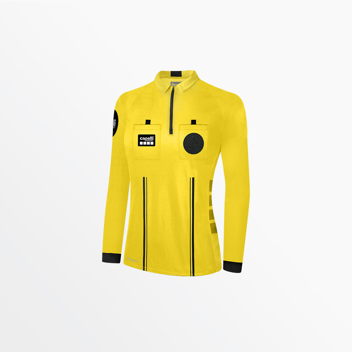 Women's Referee 1/4 Zip Long Sleeve Jersey - Official Sports Shirt for Soccer, Basketball & Volleyball Games - Perfect for Coaches, Referees & Athletic Officials