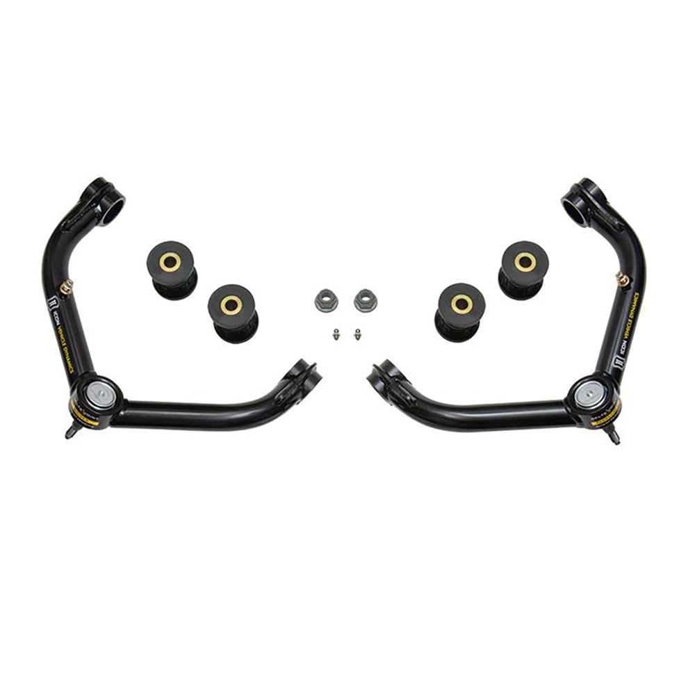 Chevy/GM 2500/3500HD ICON Delta Joint Upper Control Arm Kit - Heavy Duty Suspension Upgrade for Off-Road & Towing | Perfect for Truck Enthusiasts & Work Vehicles