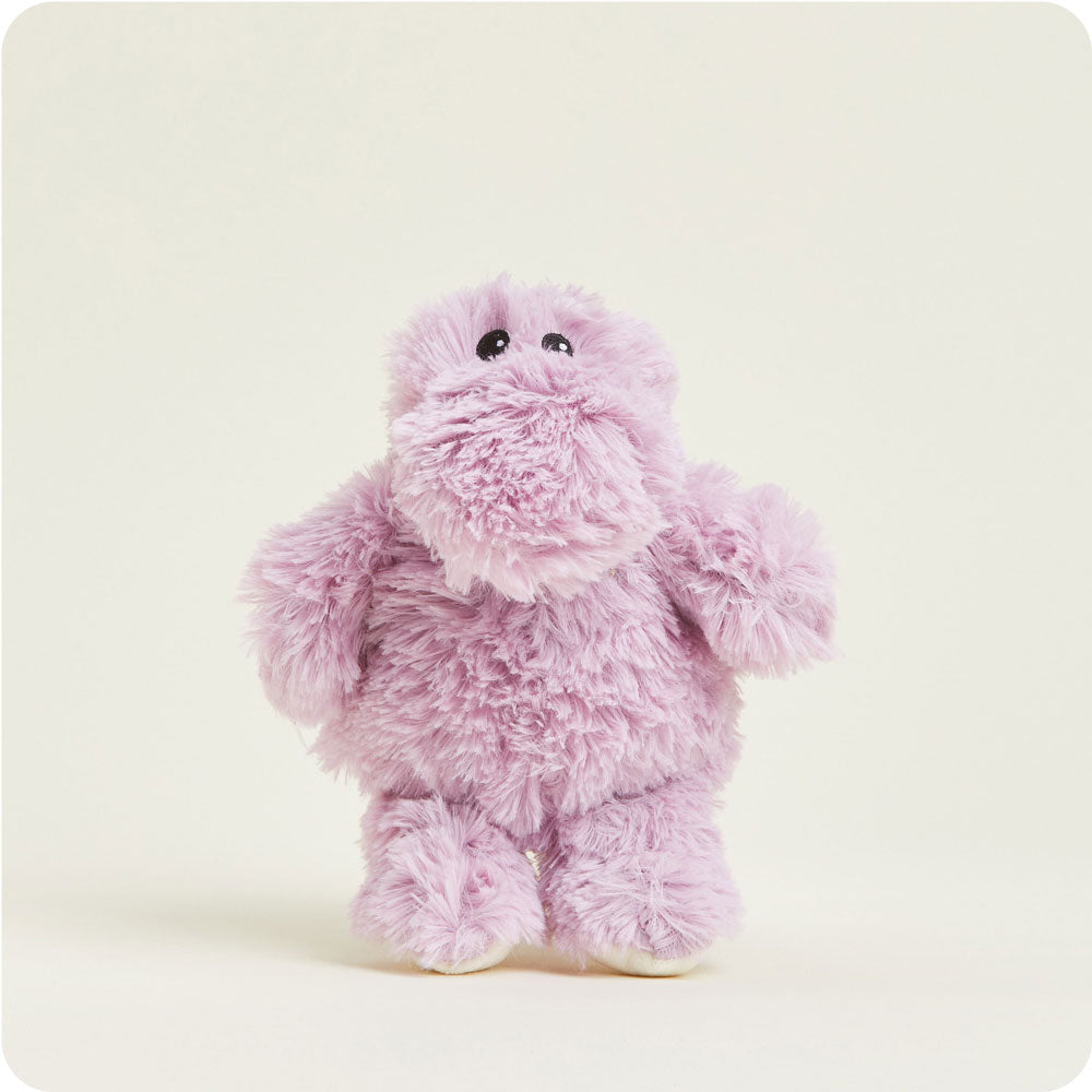 Hippo Warmies Junior - Microwaveable Plush Heating Pad for Kids | Soothing Comfort for Bedtime, Relaxation & Stress Relief | Perfect for Cold Nights, Aches & Cuddles