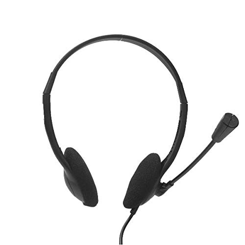 NILOX USB Gaming Headset with Microphone - Noise Cancelling Over-Ear Headphones for PC, Laptop, PS4, Xbox - Perfect for Gaming, Streaming & Online Classes