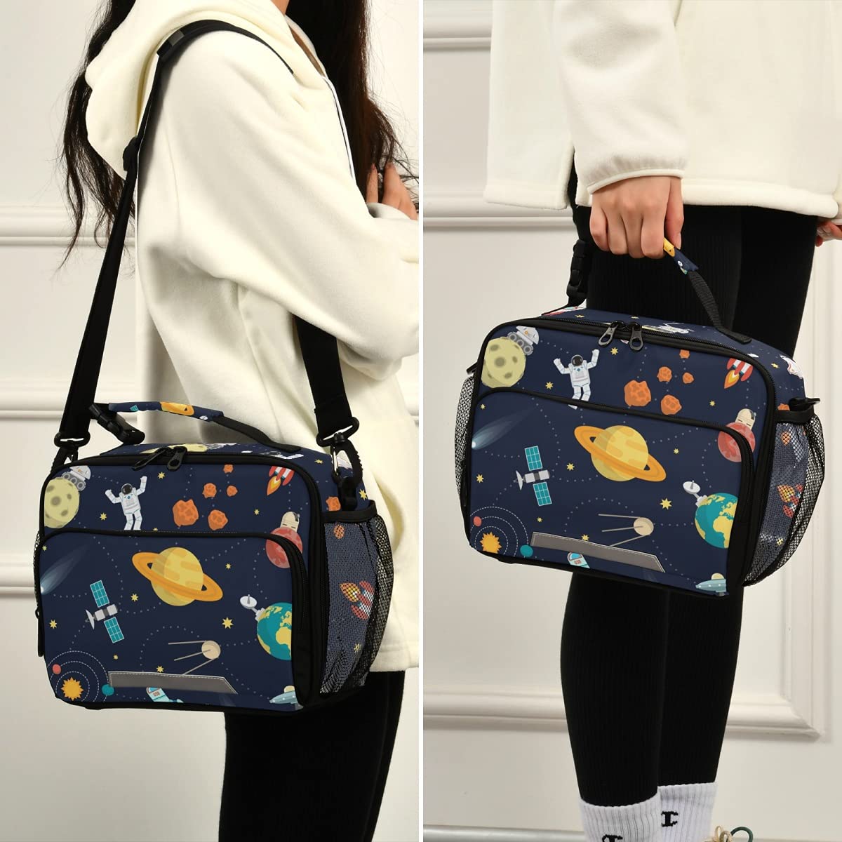 ALAZA OREZI Dinosaur Lunch Box for Kids - Insulated Dino Lunch Bag for Boys & Girls, BPA-Free School Lunch Container (Cute 5-Pack) - Perfect for School, Picnics & Outdoor Activities