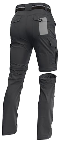 Zip Off Dark Grey