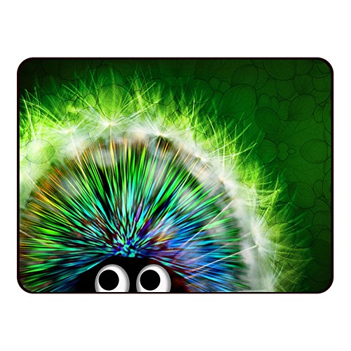 Premium Green Hedgehog Design Mouse Pad - Non-Slip Gaming & Office Desk Mat for Computers, Laptops - Perfect for Work, Gaming & Home Office Setup