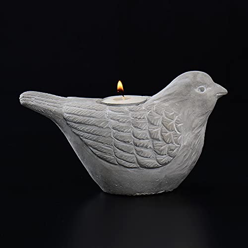 NICOLE Silicone Mold for DIY Concrete Candlestick Holder - Reusable Candle Making Kit for Handmade Crafts, Home Decor & Wedding Centerpieces