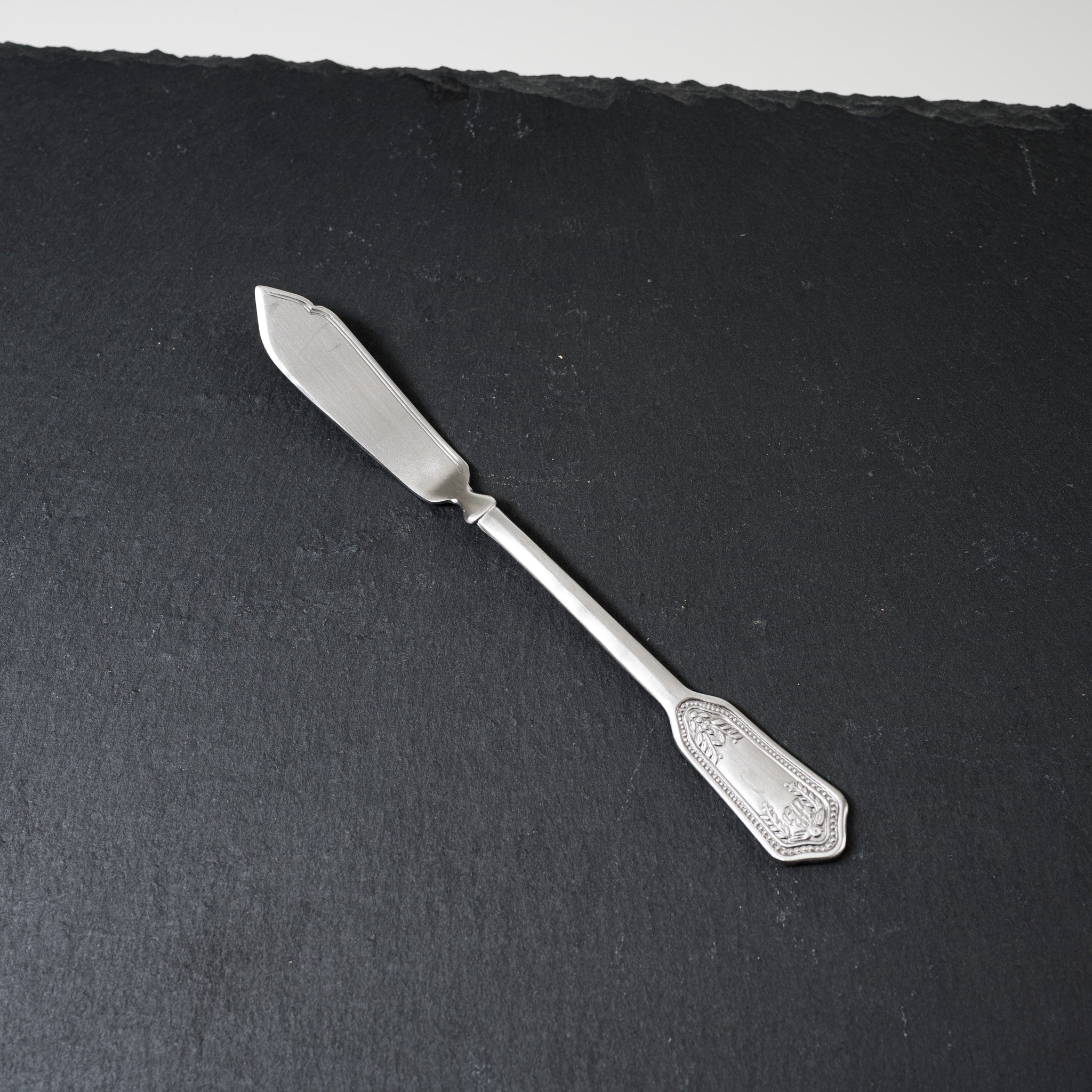 Premium Tsubame Sanjo TB Stainless Steel Butter Knife - Elegant Spreader for Bread, Pastries & Cheese - Perfect for Breakfast, Brunch & Dinner Parties
