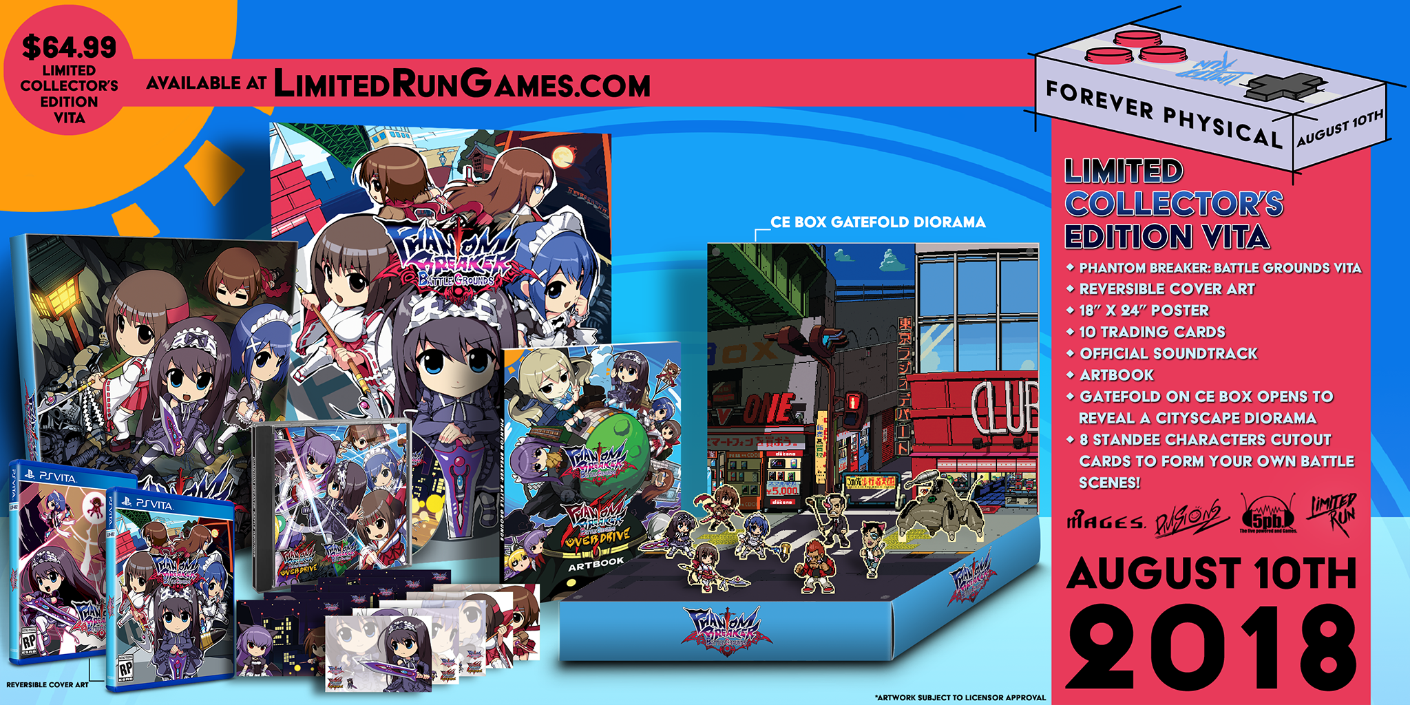 Phantom Breaker Collector's Edition (Vita) - Limited Run #165 - Rare Collectible Game for PlayStation Vita - Perfect for Gaming Enthusiasts and Collectors