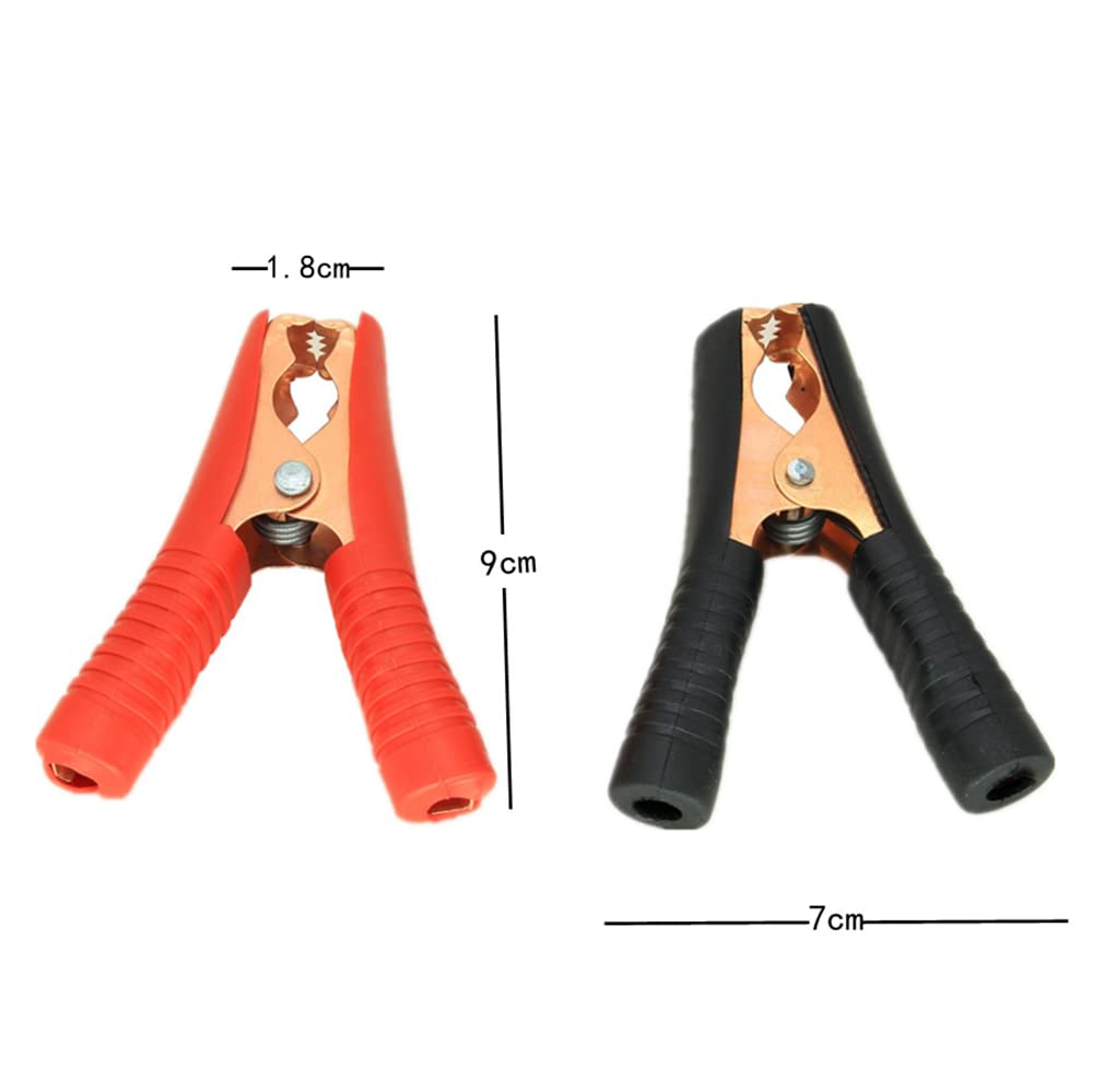 50-100A Battery Jumper Cables Clamp for Car Charging & Testing - Alligator Clips for Power Replacement - Perfect for Auto Repair & Emergency Use