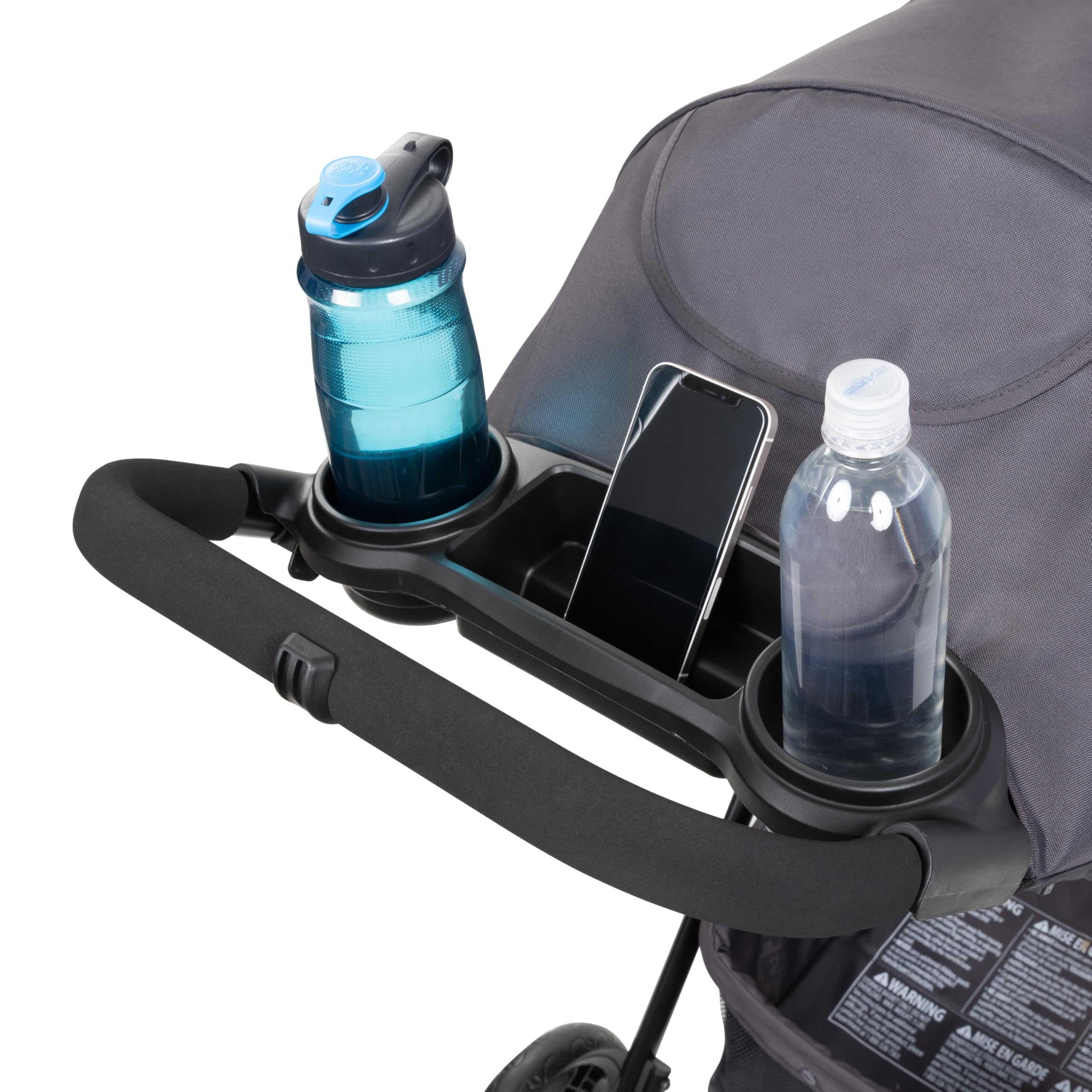 Baby Trend Sonar Seasons Stroller - Lightweight Travel Stroller with Adjustable Canopy, Liberty Grey | Perfect for Newborns to Toddlers, Ideal for Shopping, Travel & Daily Walks