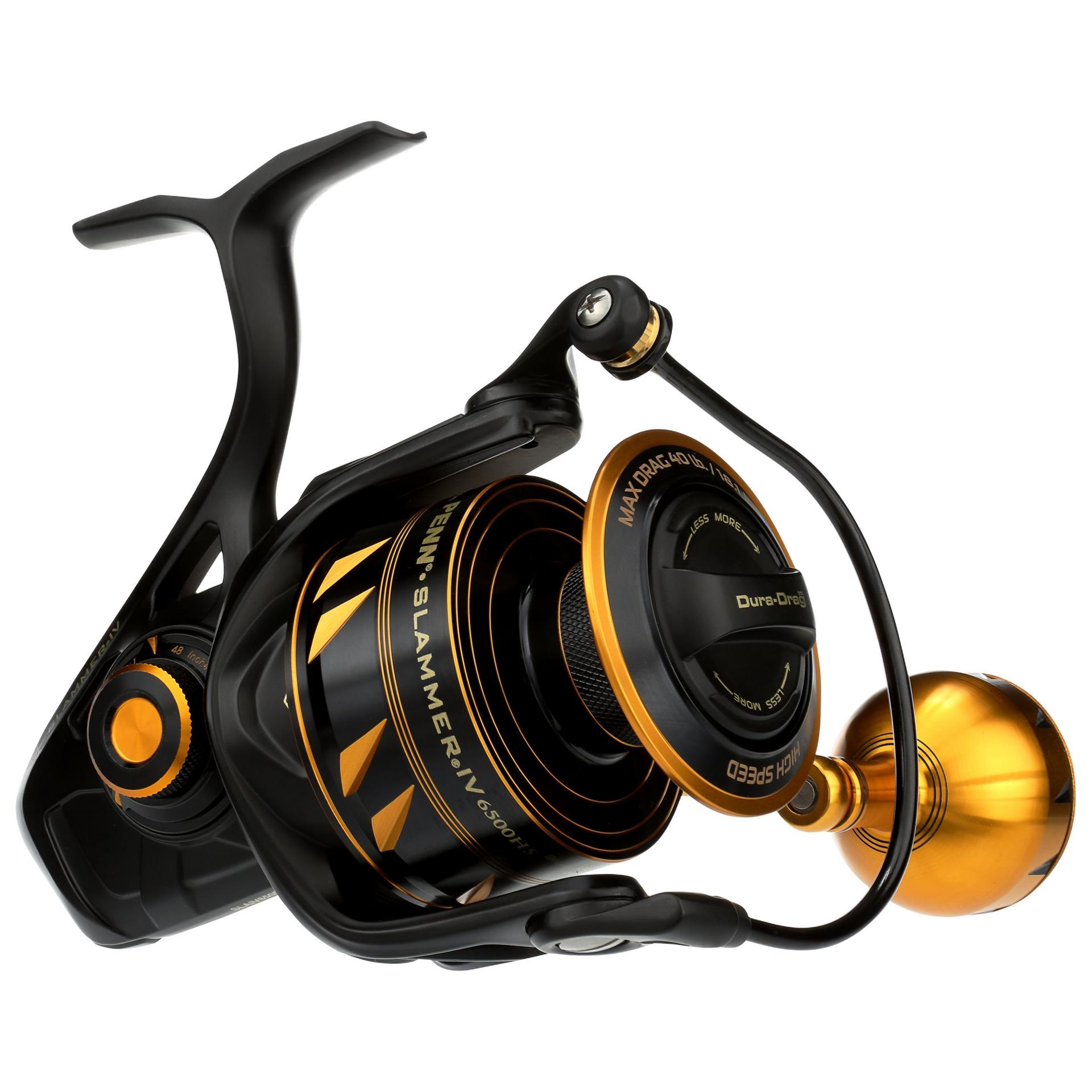 Slammer® IV Bailess Spinning Reel - Saltwater Fishing Reel for Surf, Pier & Offshore Angling | Smooth Drag System | Corrosion-Resistant Design