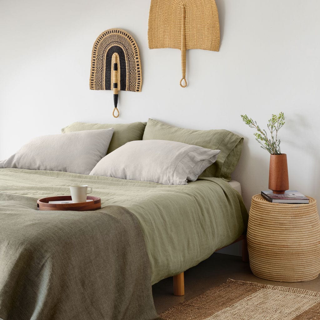 Premium Arya Linen Bed Blanket - Soft & Breathable All-Season Throw - Perfect for Bedroom, Sofa, and Outdoor Picnics