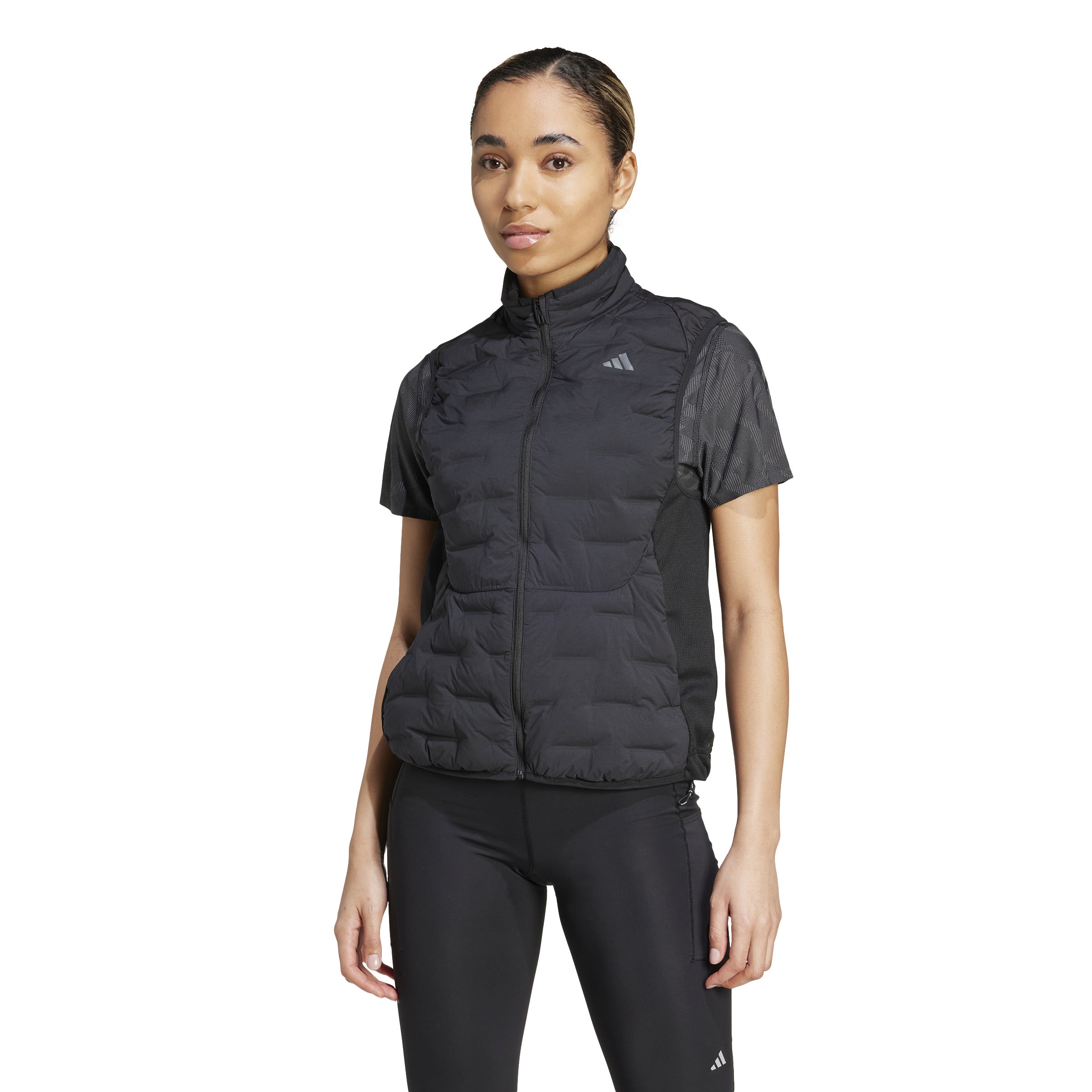 Adidas Women's Adizero Running Vest - Lightweight & Breathable for Outdoor Workouts & Jogging (Black)