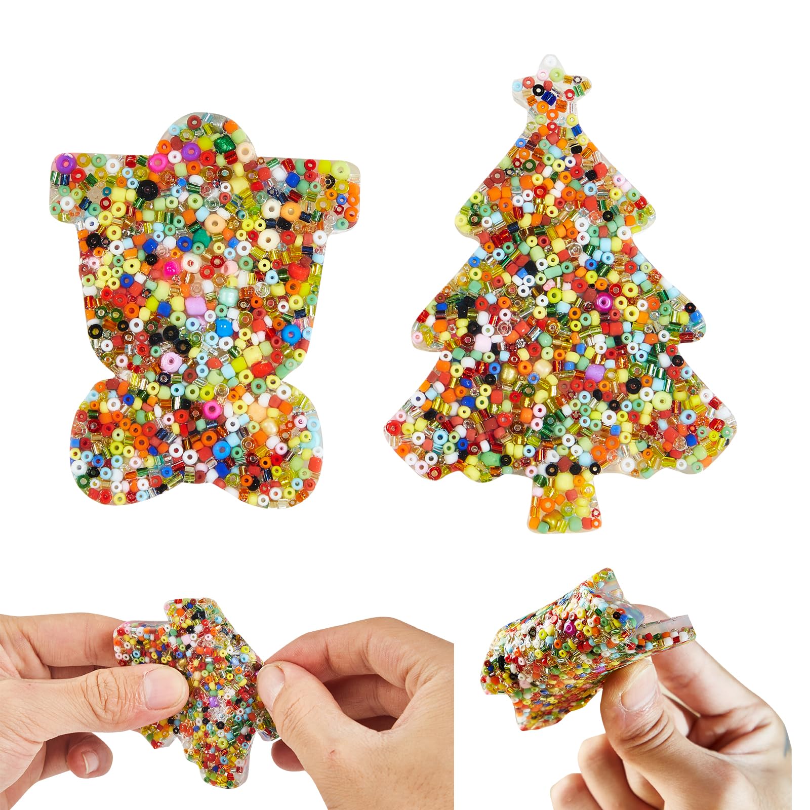 Silicone Skin Picking Fidget Toys for ADHD, OCD & Anxiety Relief - Sensory Stress Relief Toys for Adults & Kids - Perfect for Christmas Gifts, Classroom & Therapy (2-Pack)