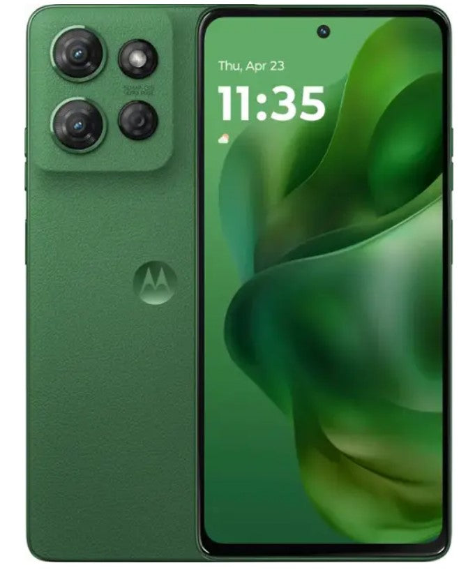 Motorola Moto G Power 2025 128GB Unlocked Smartphone - Long Battery Life Android Phone in Leaf Green | Perfect for Streaming, Gaming & Travel