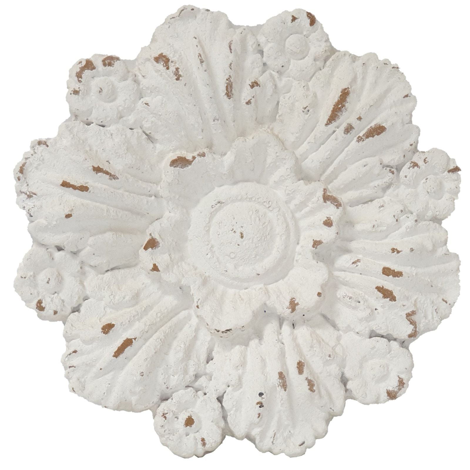 Anthea Circle of Flowers Floral Wall Art Decor - Handmade Botanical Home Decor for Living Room, Bedroom & Office - Perfect for Boho, Farmhouse & Modern Interior Design Styles