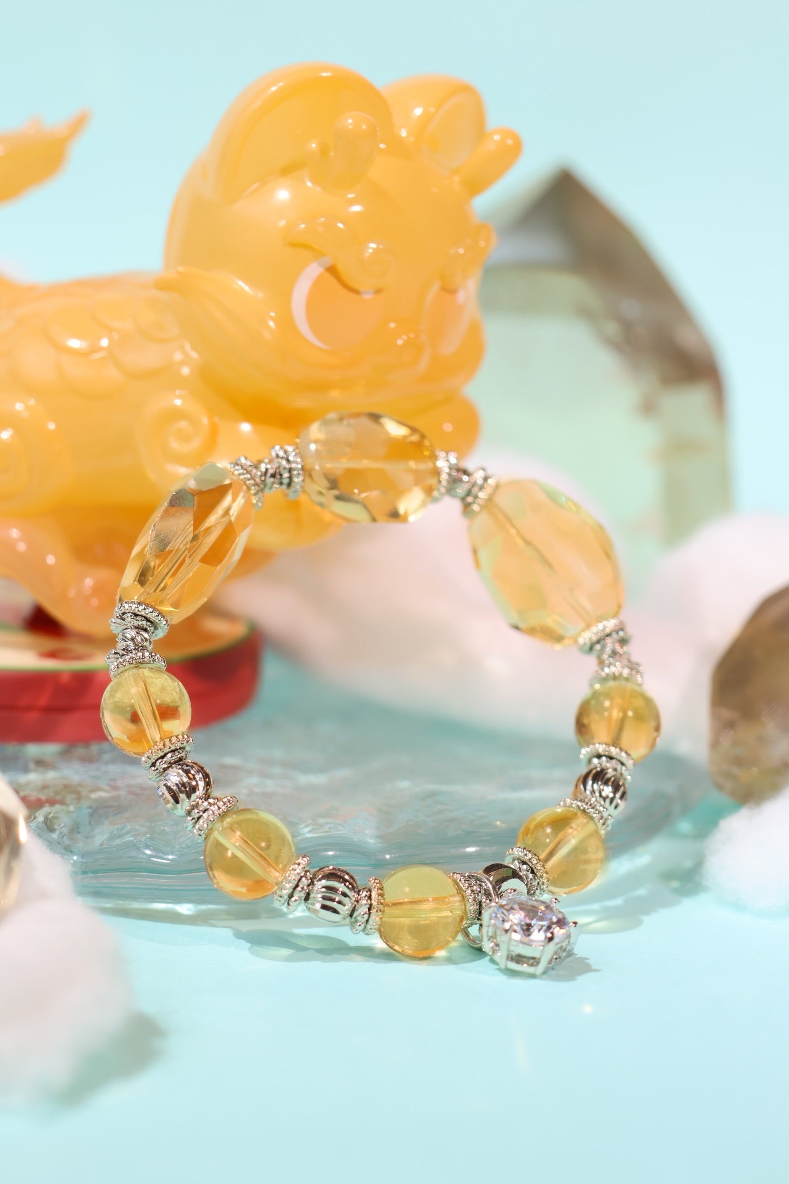 Treasures Of Time Dragon Bracelet - Handmade Adjustable Chinese Dragon Jewelry for Men & Women - Perfect for Gifts, Cosplay, and Fantasy Fashion