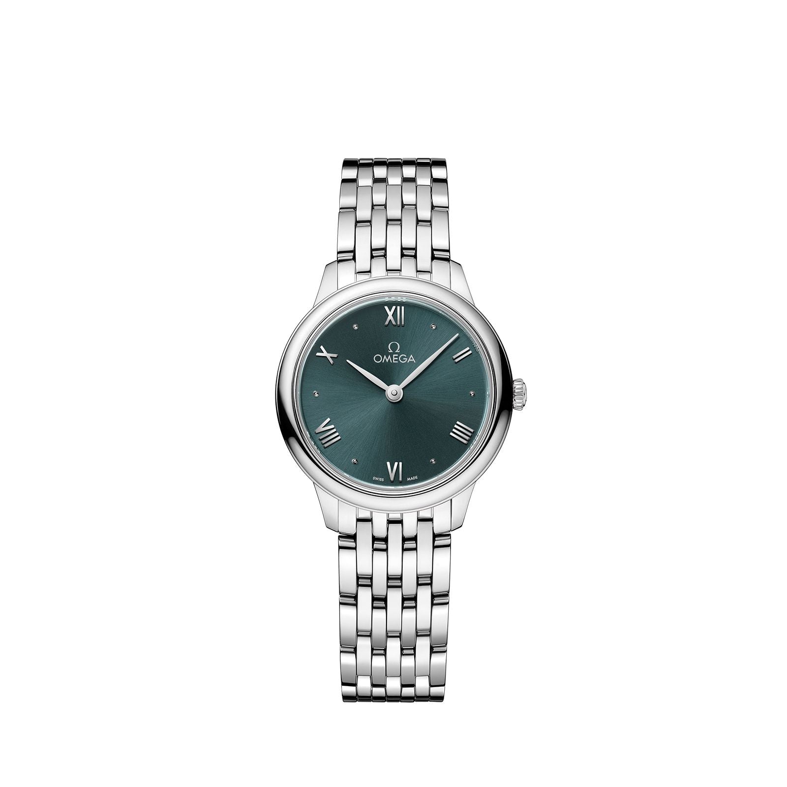 Omega De Ville Prestige 27.5mm Quartz Watch 434.10.28.60.10.001 - Luxury Women's Dress Watch for Business & Formal Occasions