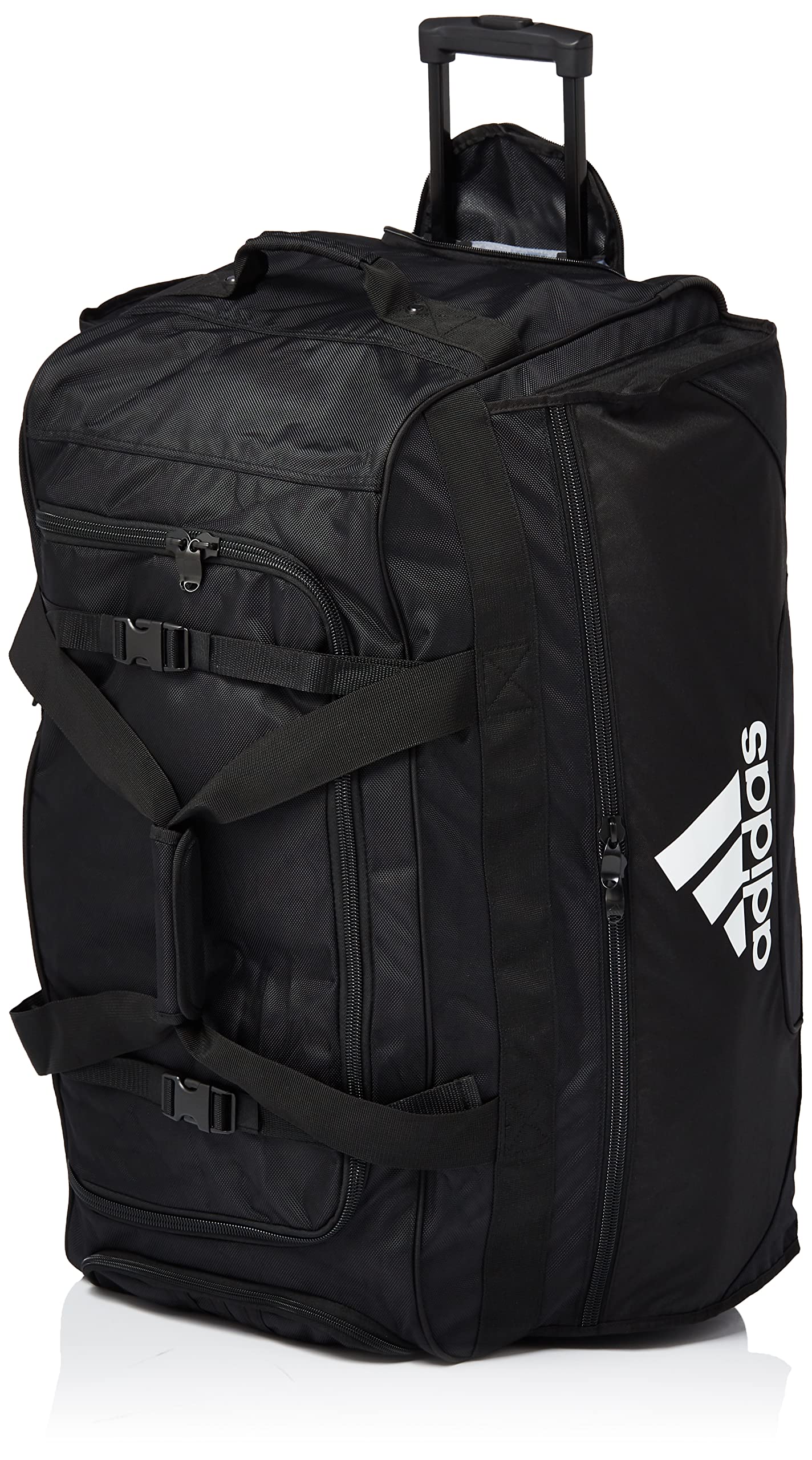 adidas Team Wheeled Duffle Bag - Large Sports Gear Bag with Wheels for Travel, Gym & Soccer | Perfect for Athletes, Coaches & Team Sports Equipment Storage