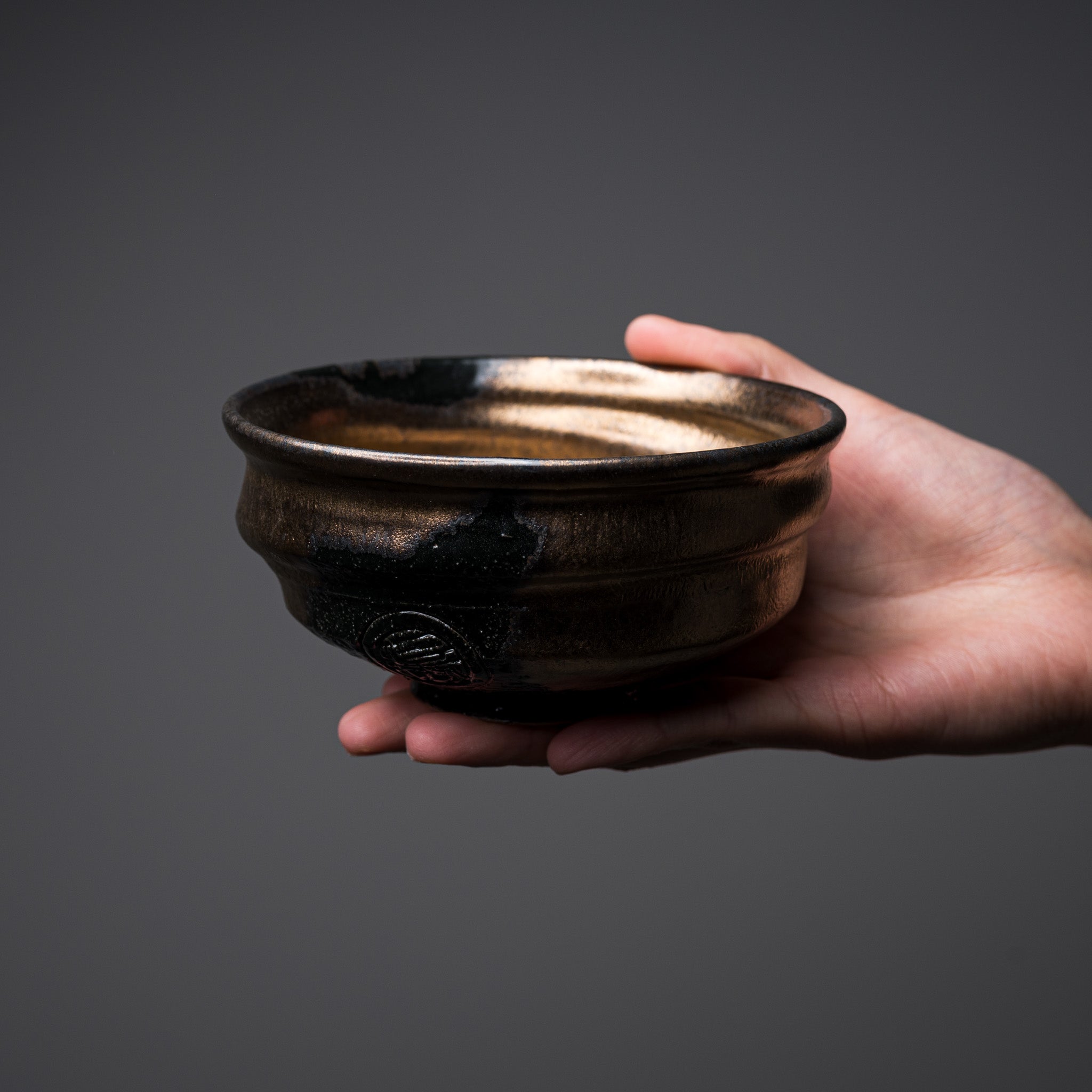 Premium NINSHU Matcha Bowl for Japanese Tea Ceremony - Handcrafted Zen Style Ceramic Tea Cup - Perfect for Matcha, Green Tea, and Meditation Rituals