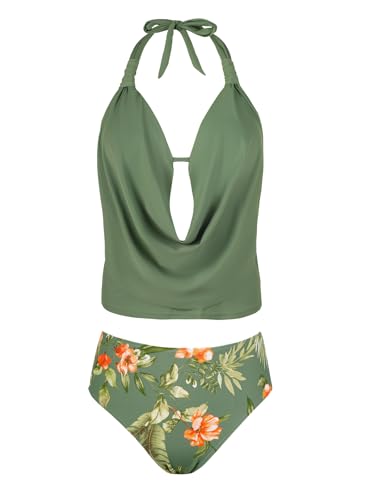 Olive Green/Tropical