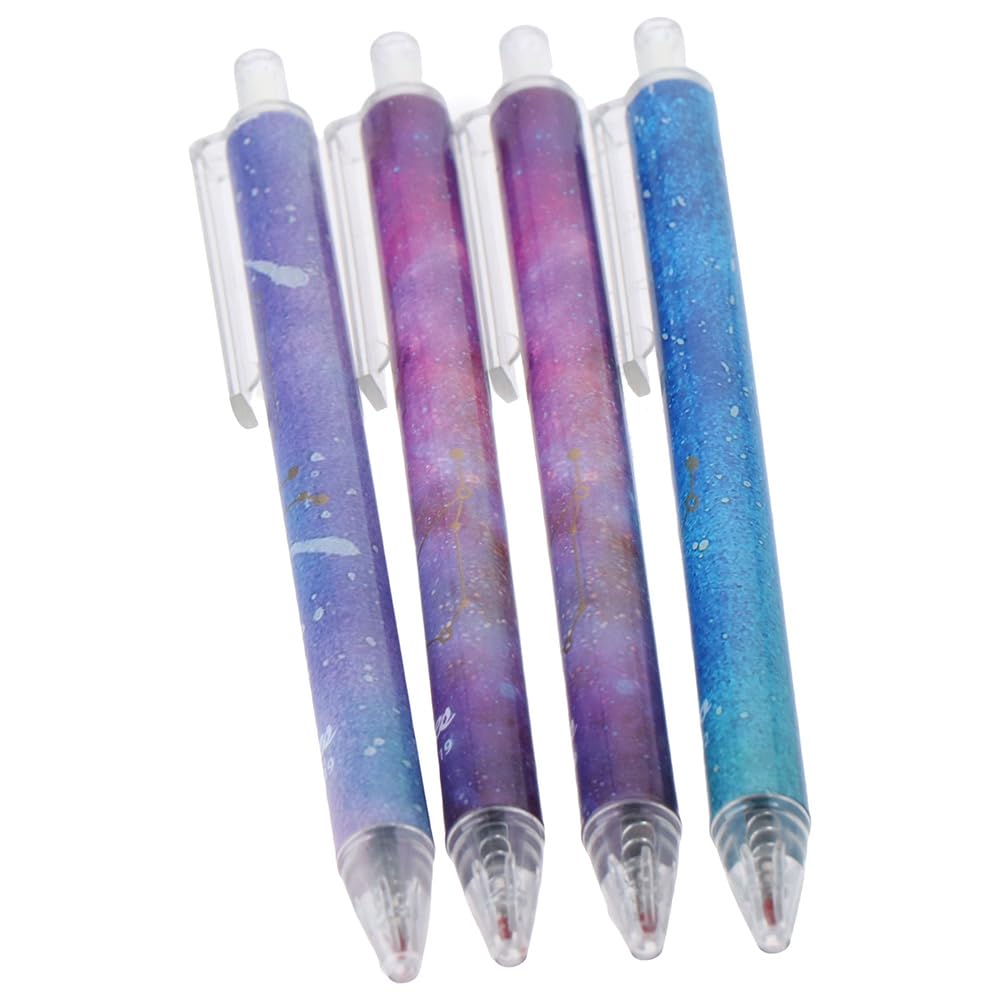 12 Pack Constellation Astrology Zodiac Sign Pens - 0.5mm Fine Point Writing Pens for Journaling, Note Taking & Gift Giving - Perfect for Horoscope Lovers, Students & Office Use