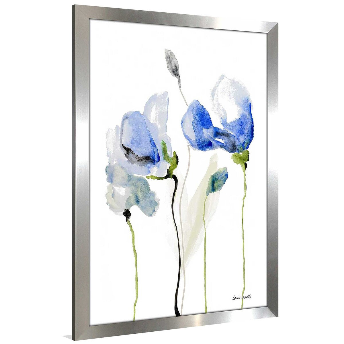All Poppies II by Lanie Loreth - Vibrant Floral Acrylic Wall Art Print - Perfect for Living Room, Bedroom & Office Decor