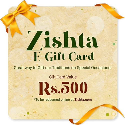 Zishta Gift Cards - Perfect for Birthdays, Holidays & Special Occasions | Thoughtful & Convenient Gift Idea