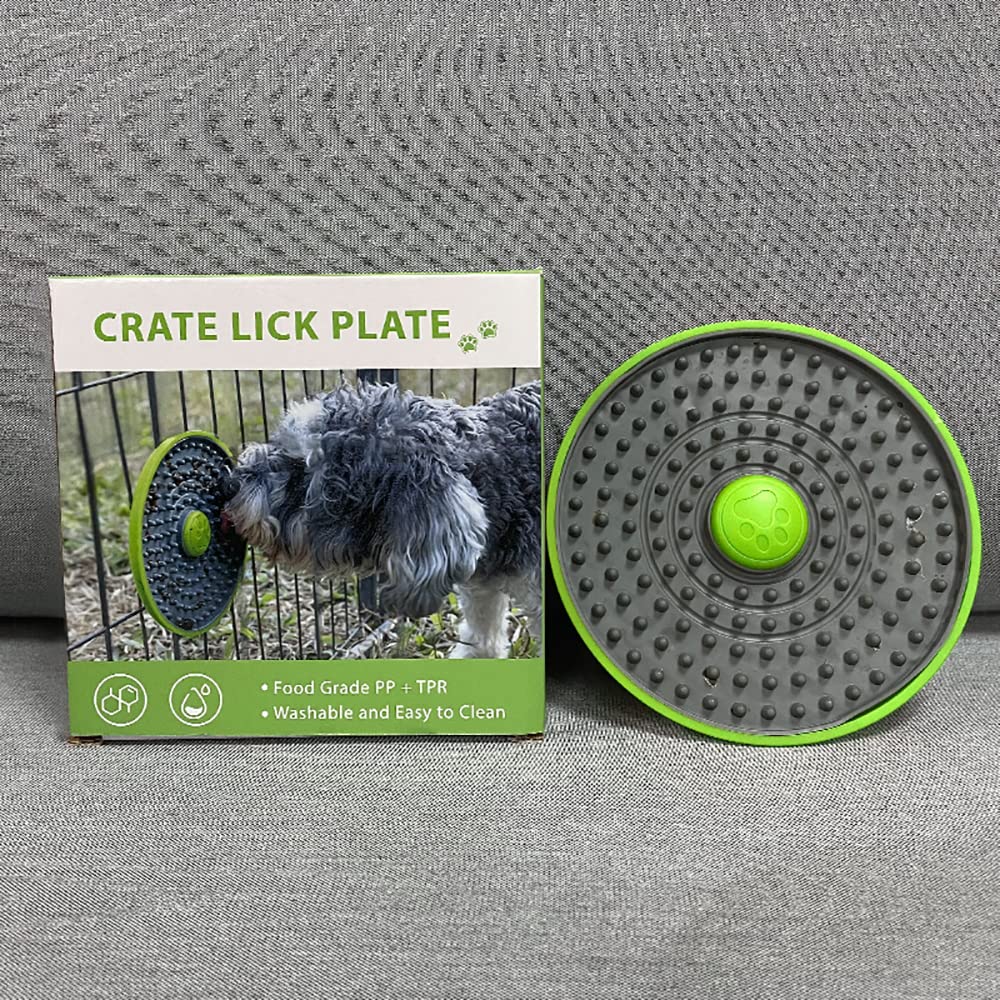 Slow Feeder Dog Bowl & Anxiety Relief Lick Mat - Multifunctional Pet Training Tool for Puppies, Crate Training & Stress Reduction - Perfect for Dogs with Separation Anxiety or Hyperactivity