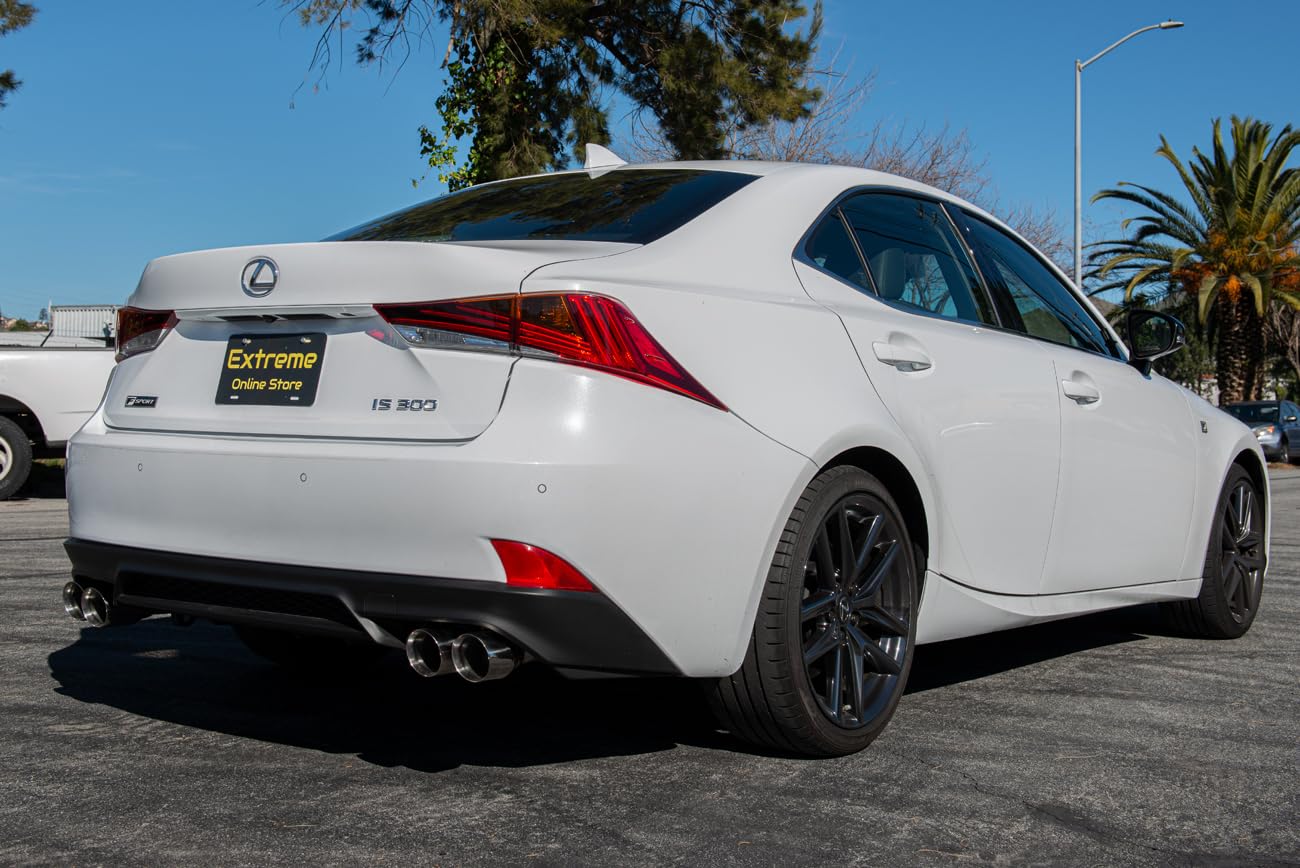 Lexus RC200t RC300 RC350 Stainless Steel Muffler Axle Back Exhaust System (2015-Present) - 3.5