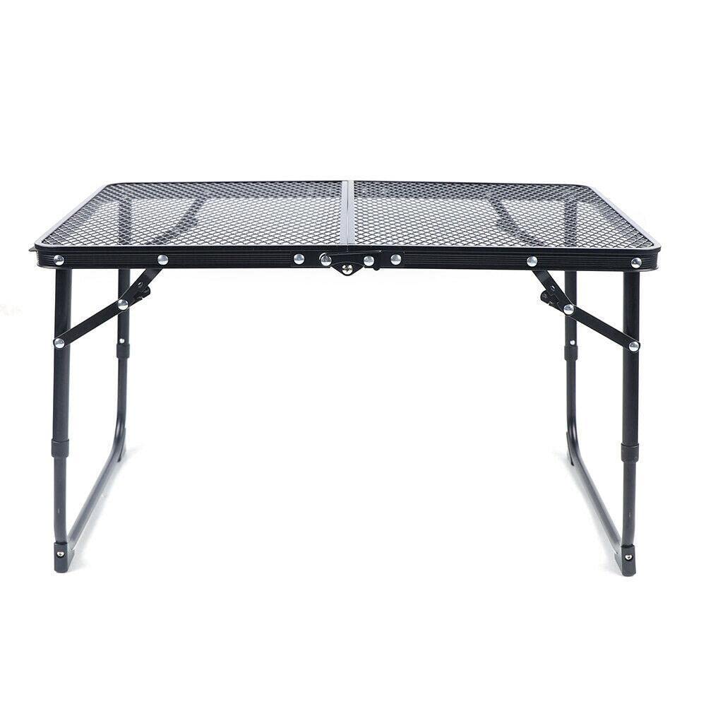 Portable Folding Camping Table 40x60x35cm - Lightweight Outdoor Picnic Desk for BBQ, Garden, Patio & Travel - Perfect for Camping Trips, Beach Parties & Backyard Gatherings