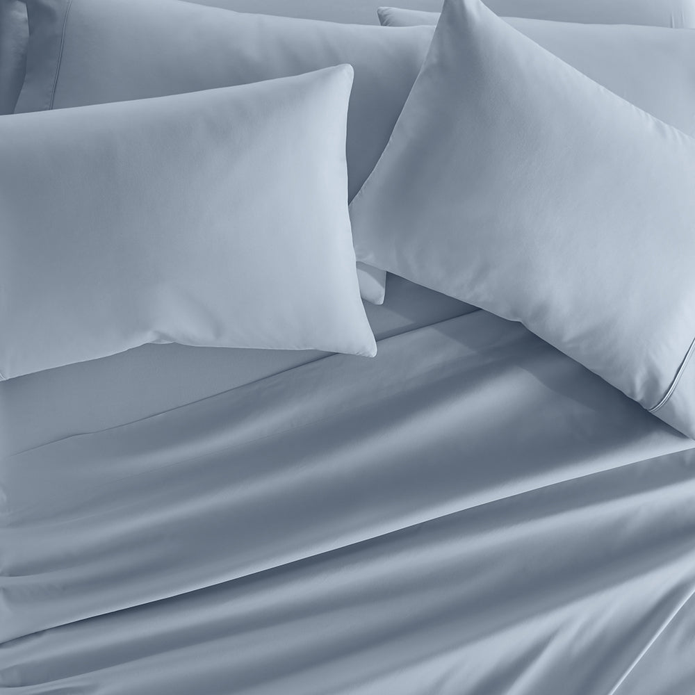 6-Piece Essential Sheet Set - Soft & Breathable Bed Sheets for Queen/King Size - Perfect for Home, Hotel & Guest Room Comfort