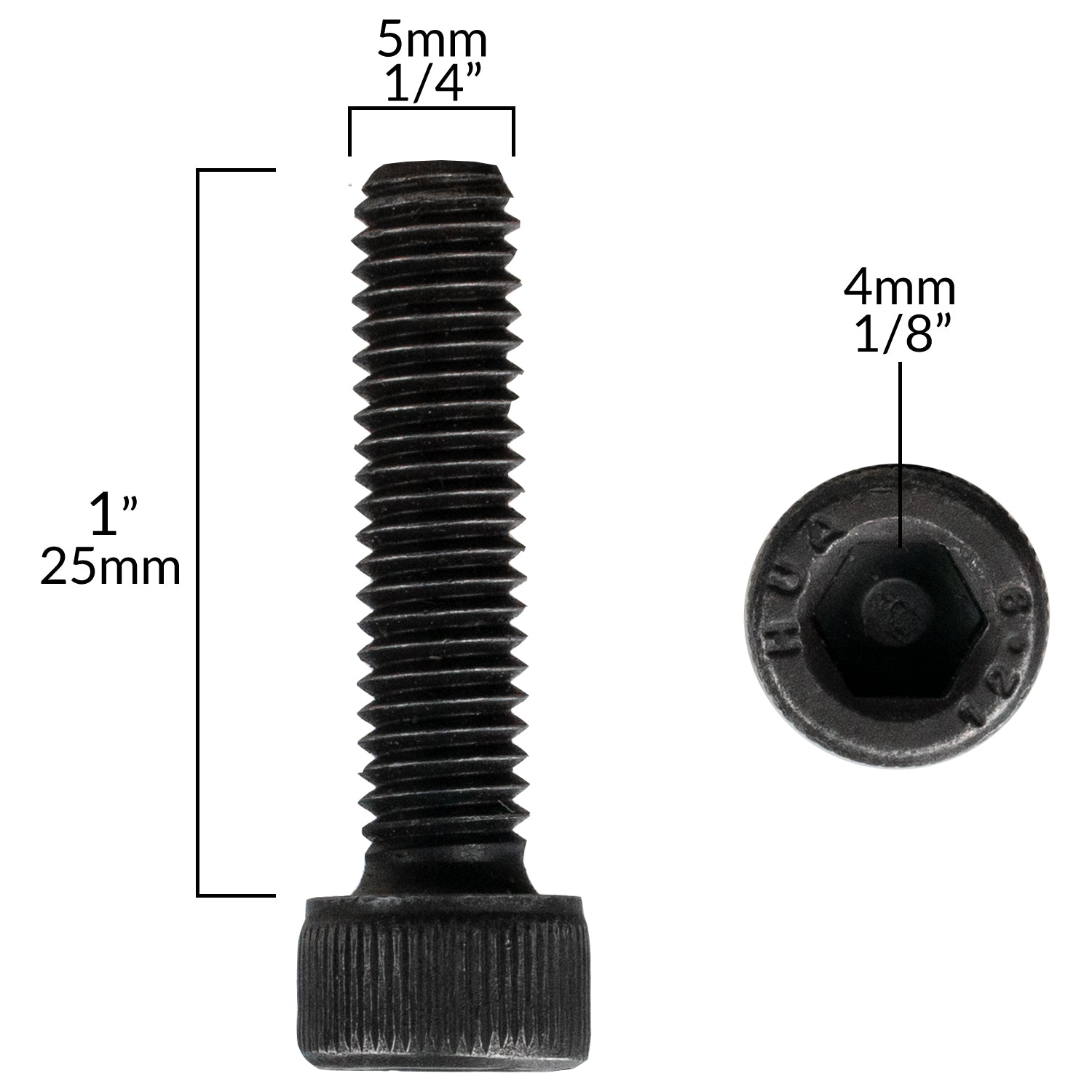 Crazy Skates Toe Stop Screw Set of 2 - Replacement Roller Skate Toe Stop Bolts for Derby & Artistic Skating - Perfect for Quad Skates Maintenance and Repair