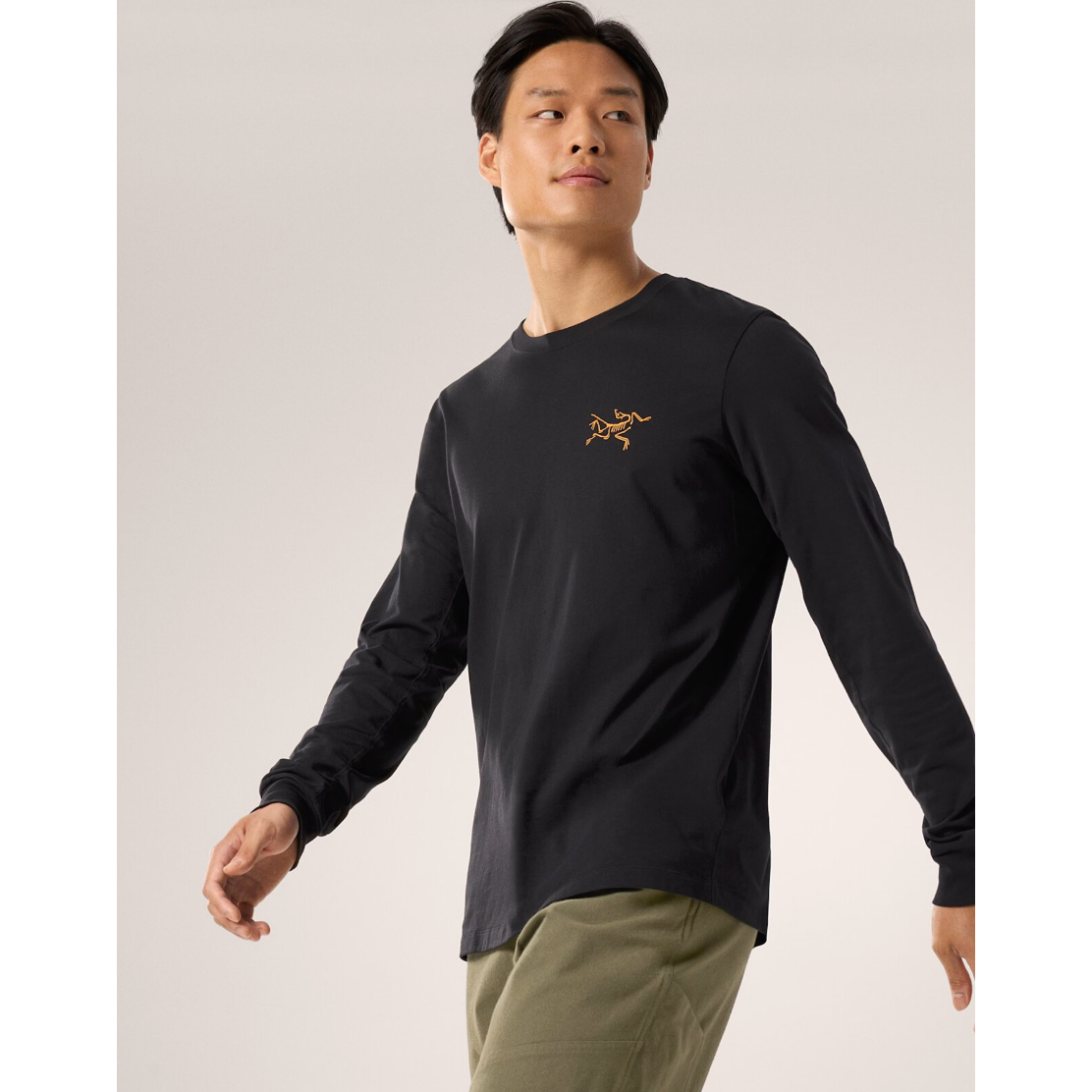 Arc'teryx Men's Long Sleeve Shirt with Multi Bird Logo - Lightweight Hiking & Outdoor Adventure Shirt for Camping and Travel