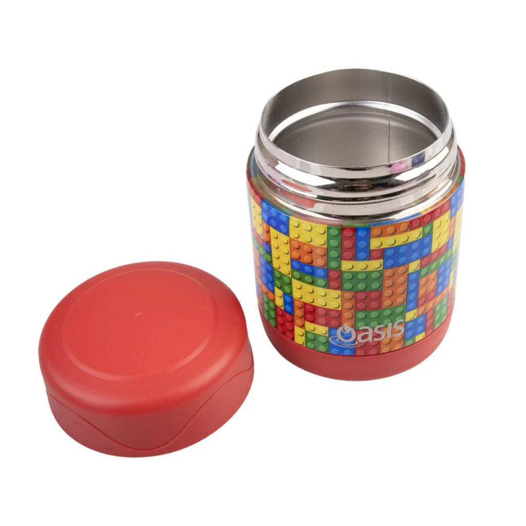Oasis Insulated Food Flask 300ml - Leak-Proof Stainless Steel Thermos for Hot & Cold Meals - Perfect for Office, School, Picnics & Outdoor Activities